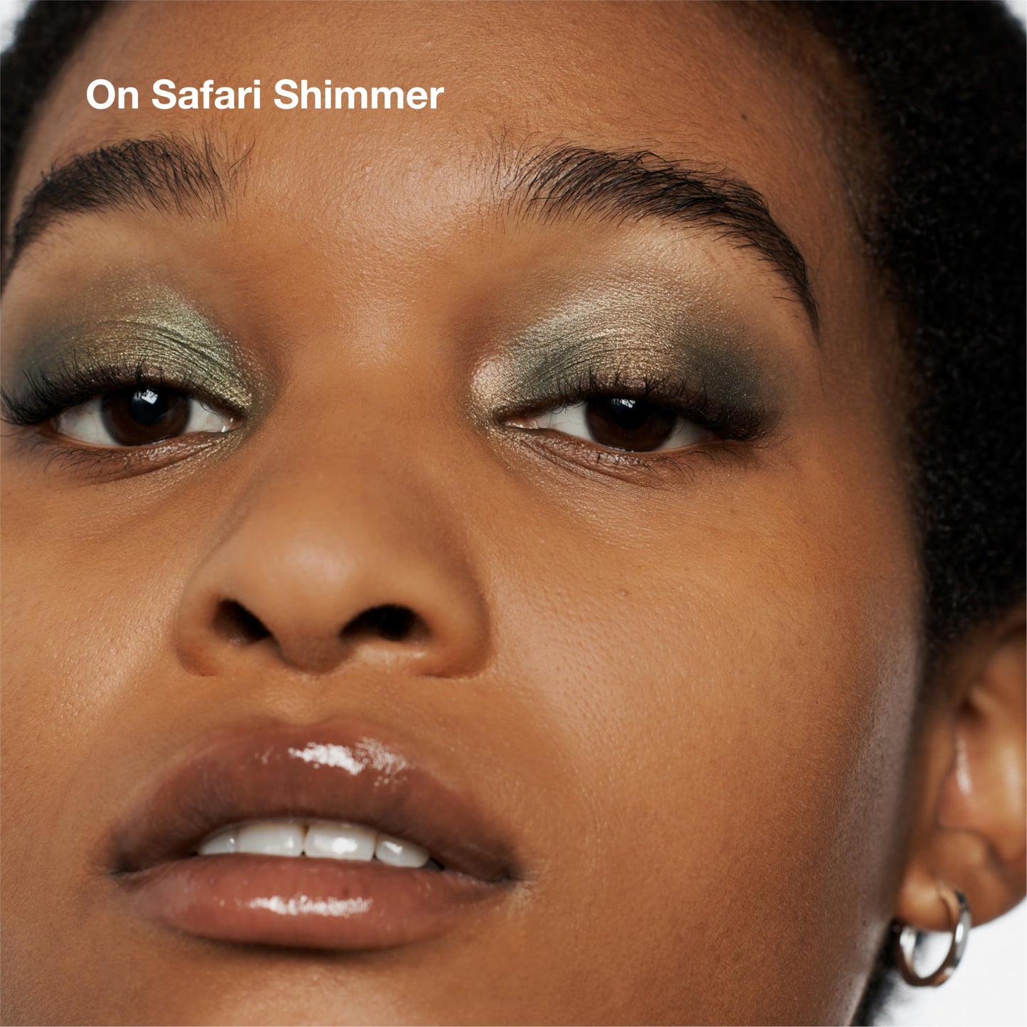 Clinique All About Shadow Quad | Long Lasting, Crease + Fade Resistant + Safe For Sensitive Eyes, On Safari, 0.05 Ounce