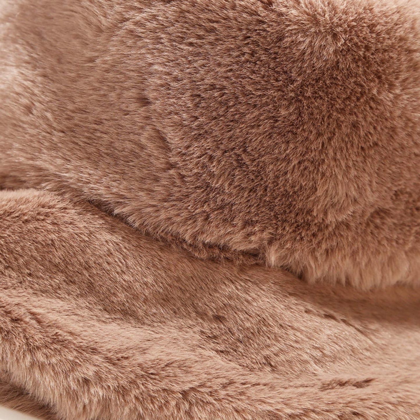 OCTEEN Winter Faux Fur Bucket Hat Fuzzy Warm Hat for Men Women