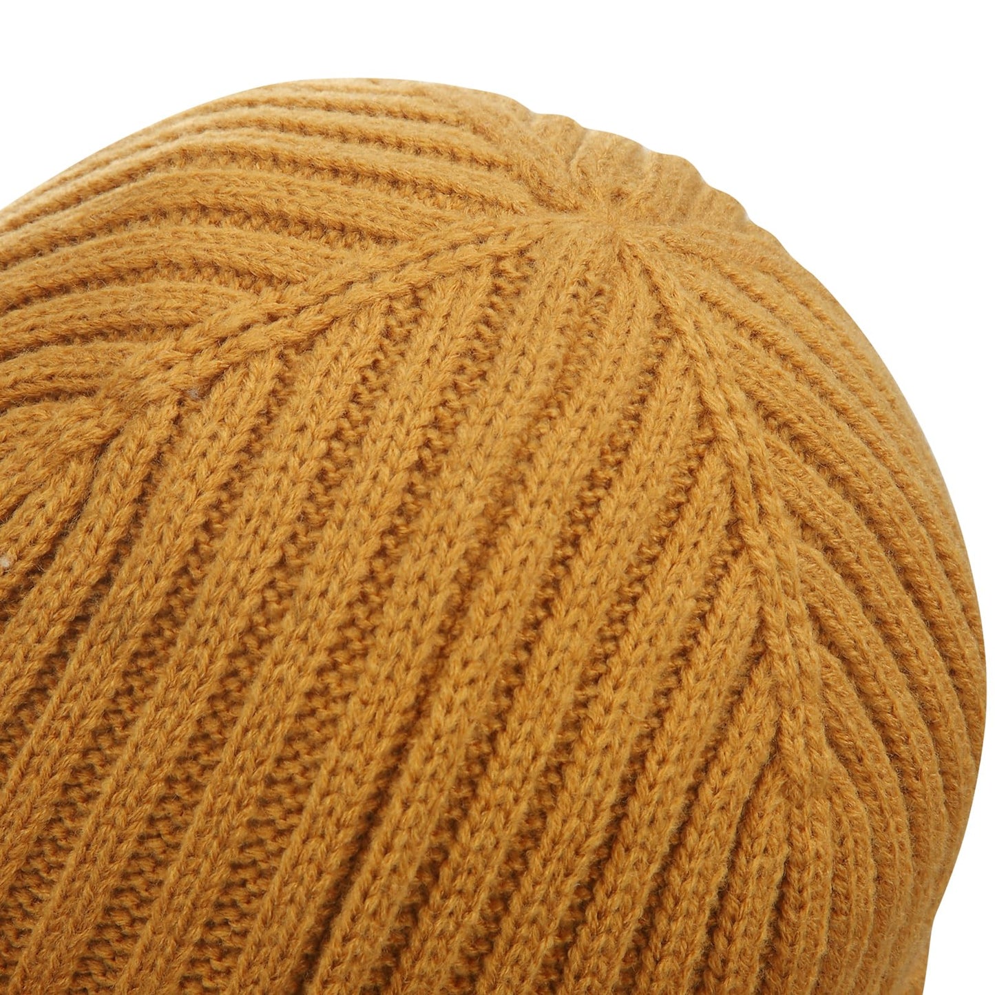 MaxNova Knit Winter Infant Hats 3-8 Years Camel