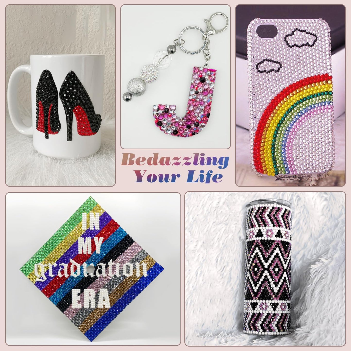 Rainbow Flatback Rhinestones for Crafting and 3PCS B7000 Glue (Set 1), 2 Boxes of 4500 PCS Resin Rhinestones Gems Charms for Bedazzling DIY Crafts Tumblers Shoes Fabric Clothing Nail Art