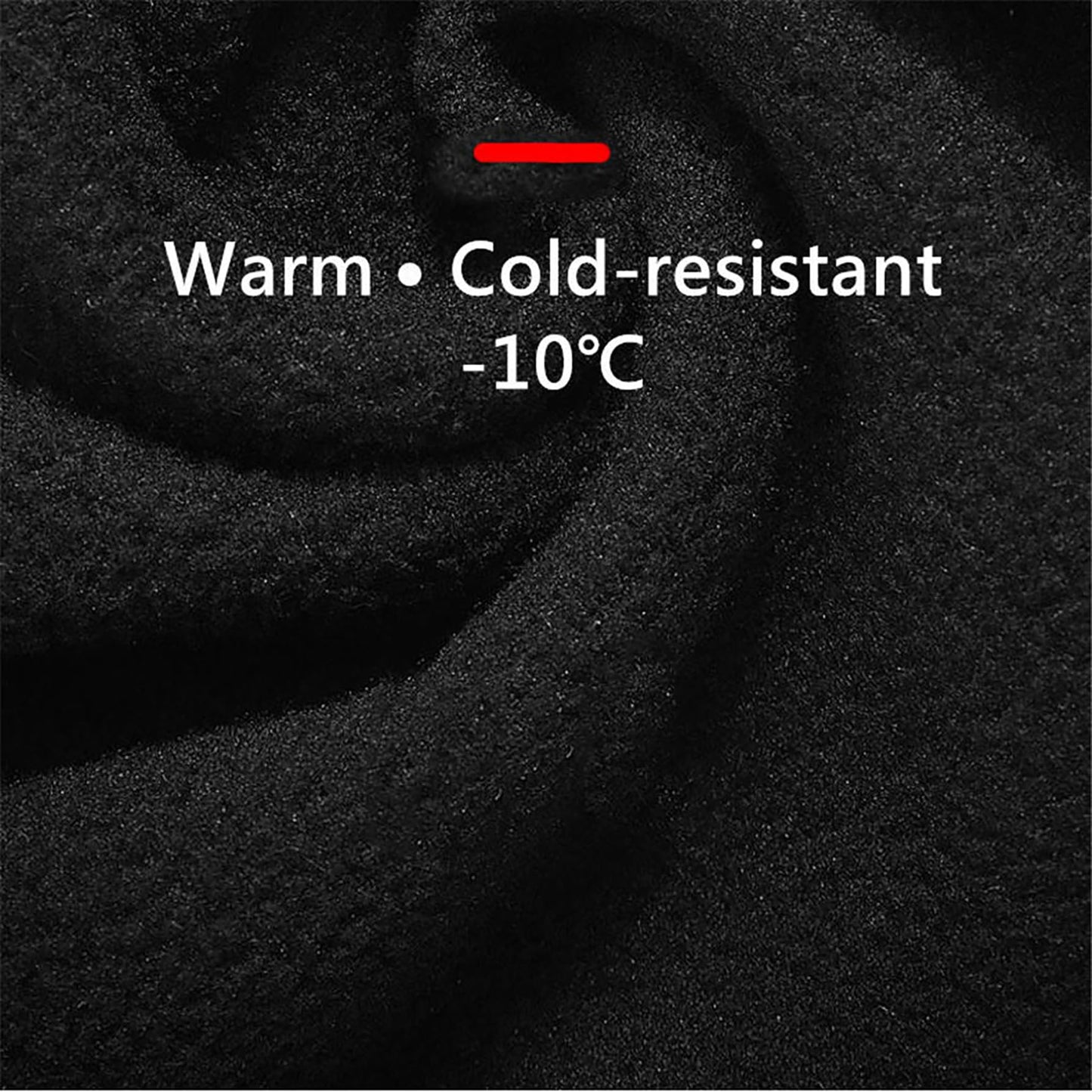 FunSpt Touchscreen Winter Gloves Cold Skiing Waterproof Warm Snow Gloves For Men And Women,Black M