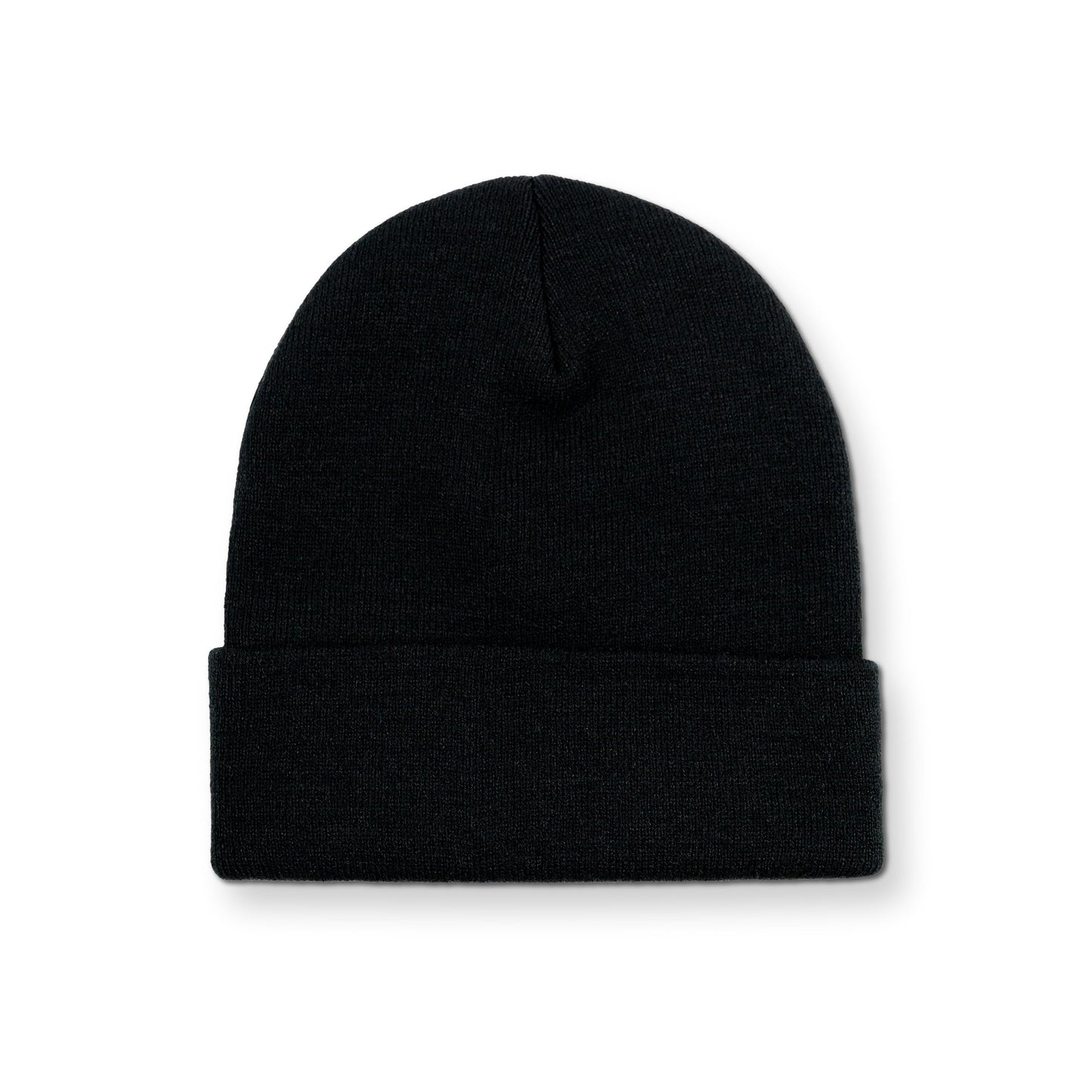 Thin Red Line Black Beanie Embroidered Hat, Firefighter Beanie