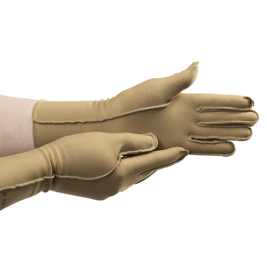 isotoner unisex adult One Pair of Full Finger Cold Weather Gloves, Camel, X-Large US