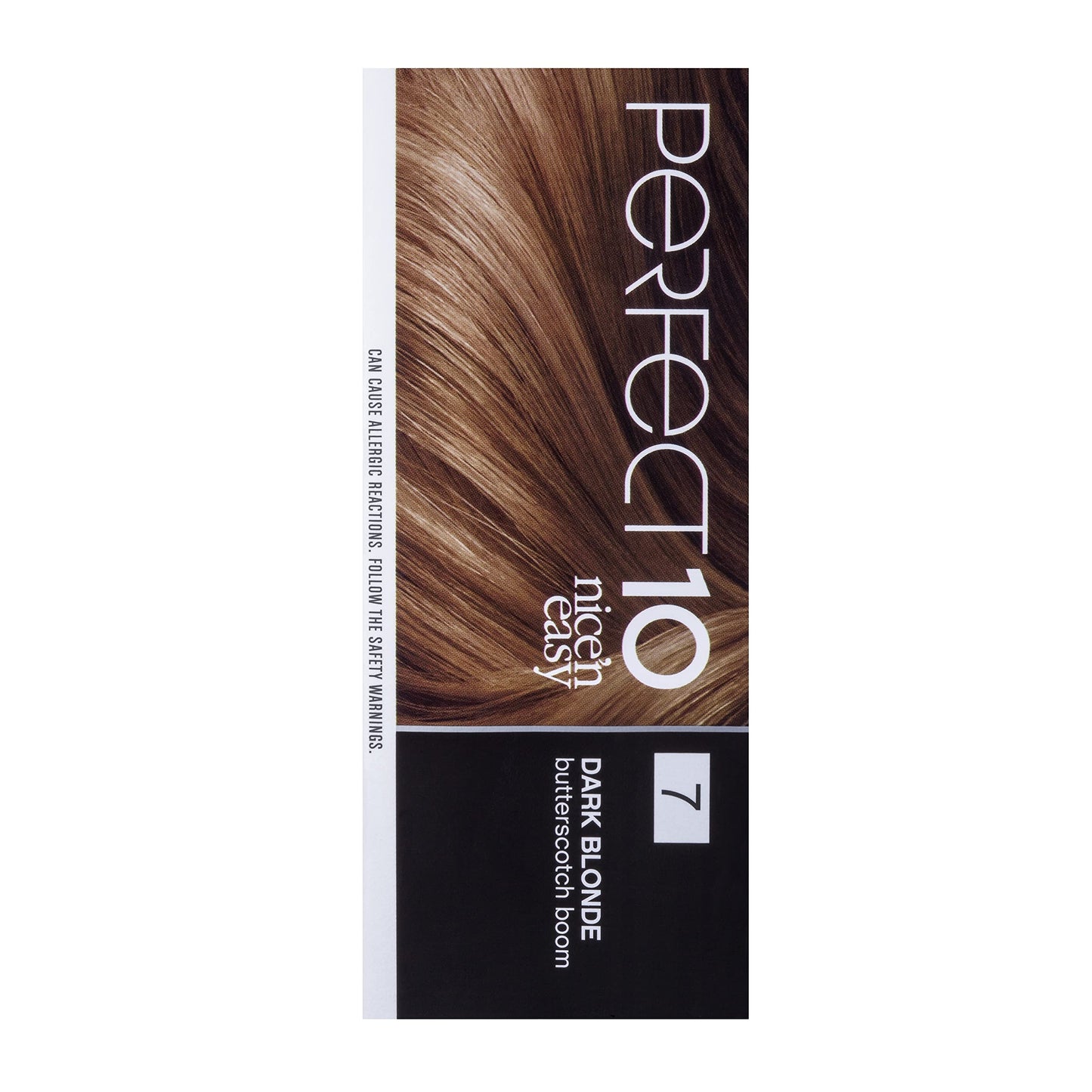 Clairol Nice'n Easy Perfect 10 Permanent Hair Dye, 7 Dark Blonde Hair Color, Pack of 1