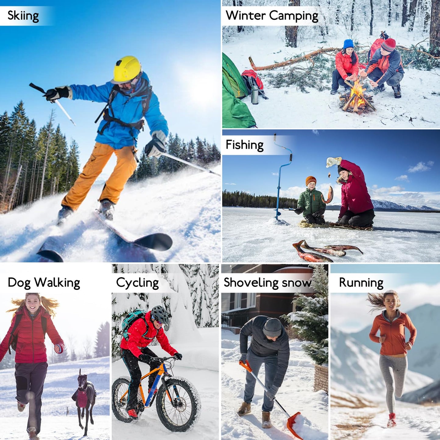 Balaclava Face Mask for Men Women Winter Hat Neck Windproof Fleece Ski Mask Warm Face Cover Scarf (US, Alpha, One Size, Pink a)