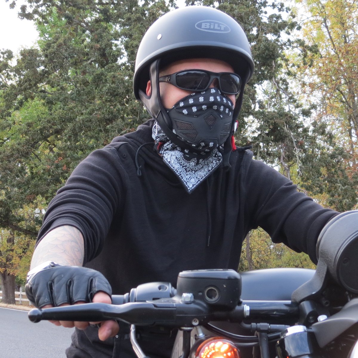 Half Face Mask for Cold Winter Weather. Use This Half Balaclava for Snowboarding, Ski, Motorcycle. (Many Colors) (Camo- Digital)