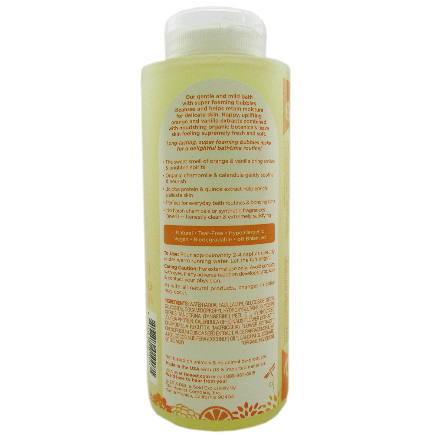 The Honest Company Shampoo & Body Wash, Conditioner, and Bubble Bath Variety Pack