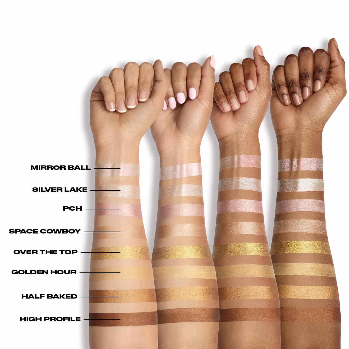Urban Decay Face Bond Waterproof Luminizer (Half Baked - Warm Bronze Gold), All-Over Liquid Highlighter + Bronzer, with 3% Niacinamide, Smudge-Resistant, Transfer-Resistant - 1 fl oz