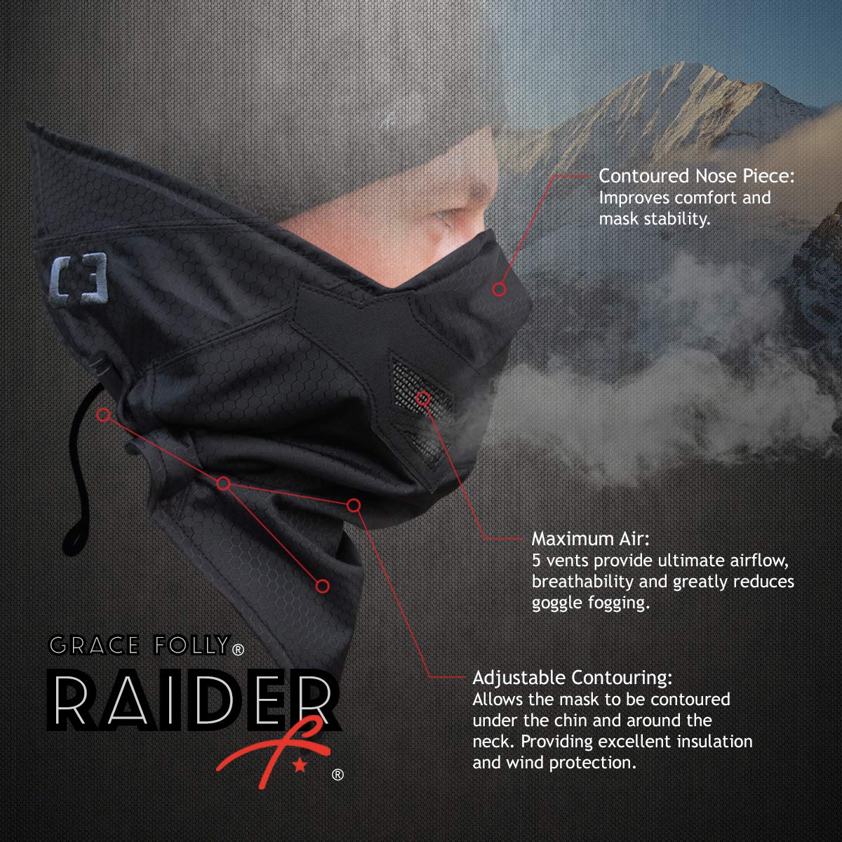 Half Face Mask for Cold Winter Weather. Use This Half Balaclava for Snowboarding, Ski, Motorcycle. (Many Colors) (Camo- Digital)