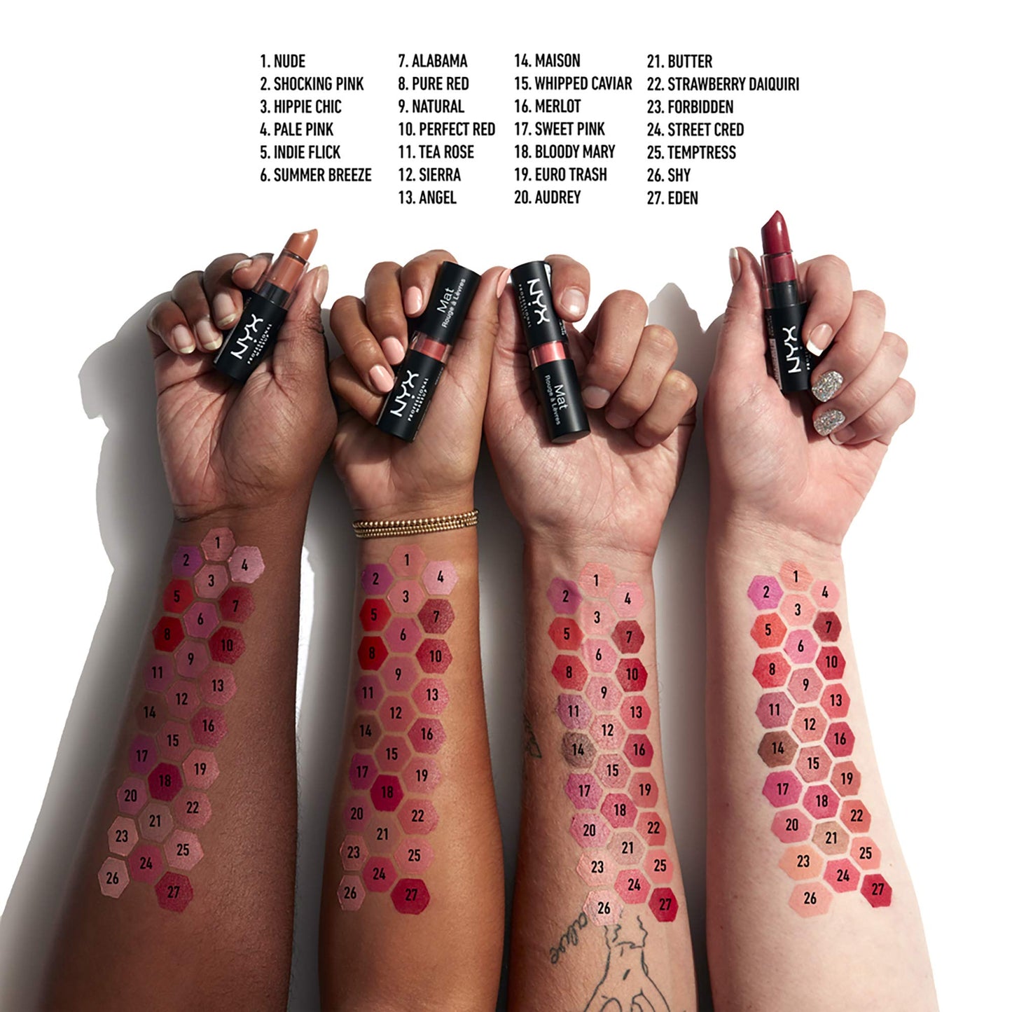 NYX PROFESSIONAL MAKEUP Matte Lipstick - Haze (Gray)