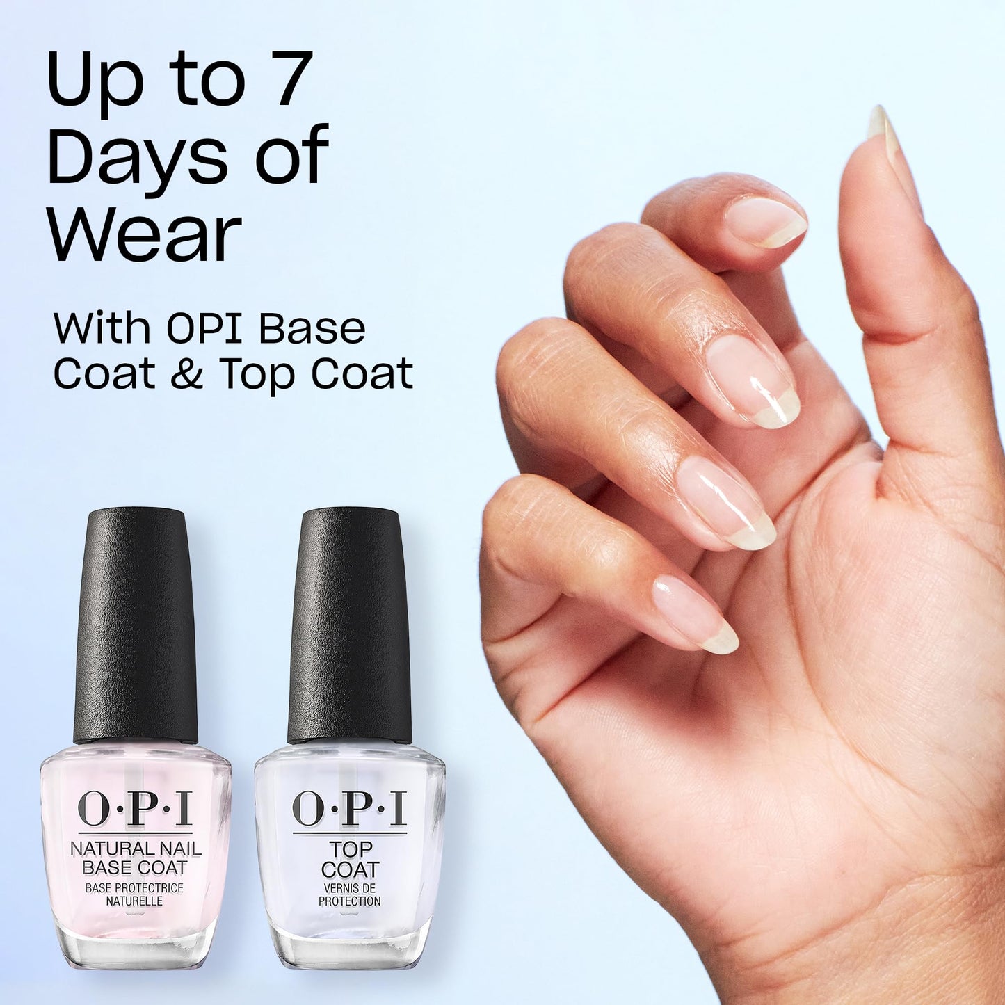 OPI Nail Lacquer Suga Cookie | Sheer Soft Purple Glitter Chip Resistant Nail Polish Your Way Collection
