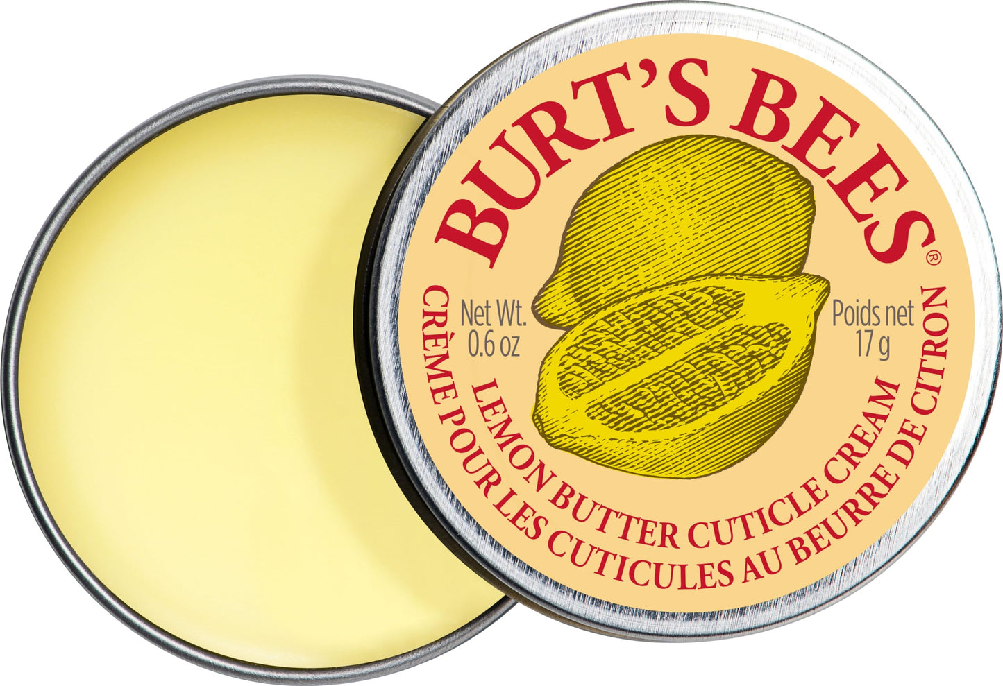 Burt's Bees, Cuticle Cream Lemon Butter, 0.6 Ounce (Pack of 3)