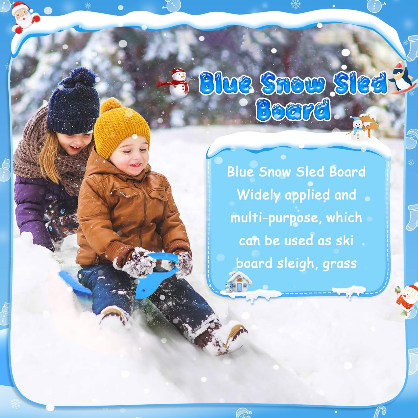 LQYoyz Snowball Maker Toy, 10 Pack Winter Snow Sled Outdoor Snow Ball Makers Toys Kit for Kids Removable Snow Clip Toys for Boys Girls Birthday Christmas Stocking Stuffers Gifts