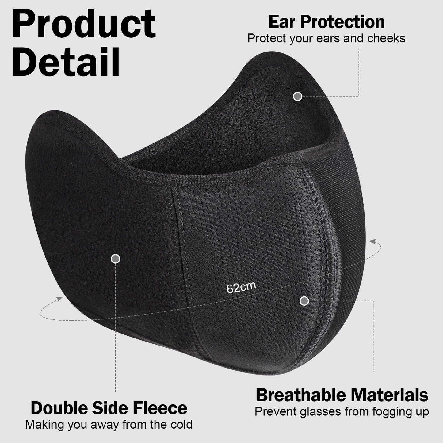 9 Pack Winter Half Face Mask Motorcycle Face Mask Balaclava for Men Half Ski Mask for Running Riding Snowboarding Motorcycle Hiking and Outdoor Activities