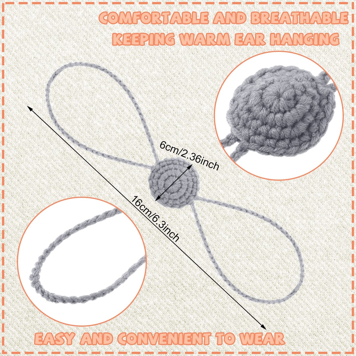 Eurzom 8 Pcs Nose Warmer Women Winter Cozy Soft Nose Cover Comfort Wool Nose Guard for Women Men Sleeping Ski Outdoor Activities Cold Weather Snow Air Conditioning Protection, 8 Colors