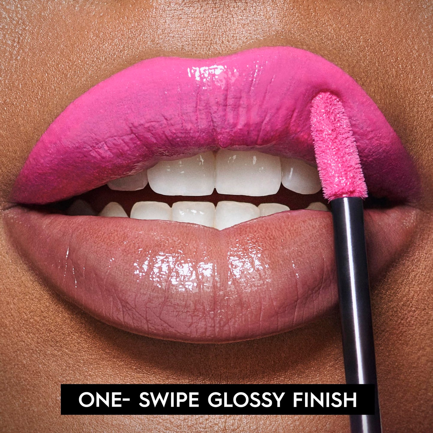 Urban Decay Vice Lip Bond Glossy Longwear Liquid Lipstick (Shock Value - Hot Pink), Transfer-proof, Smudge-proof, Up to 16HR Wear, Vegan, Cruelty-free - 0.14 fl oz