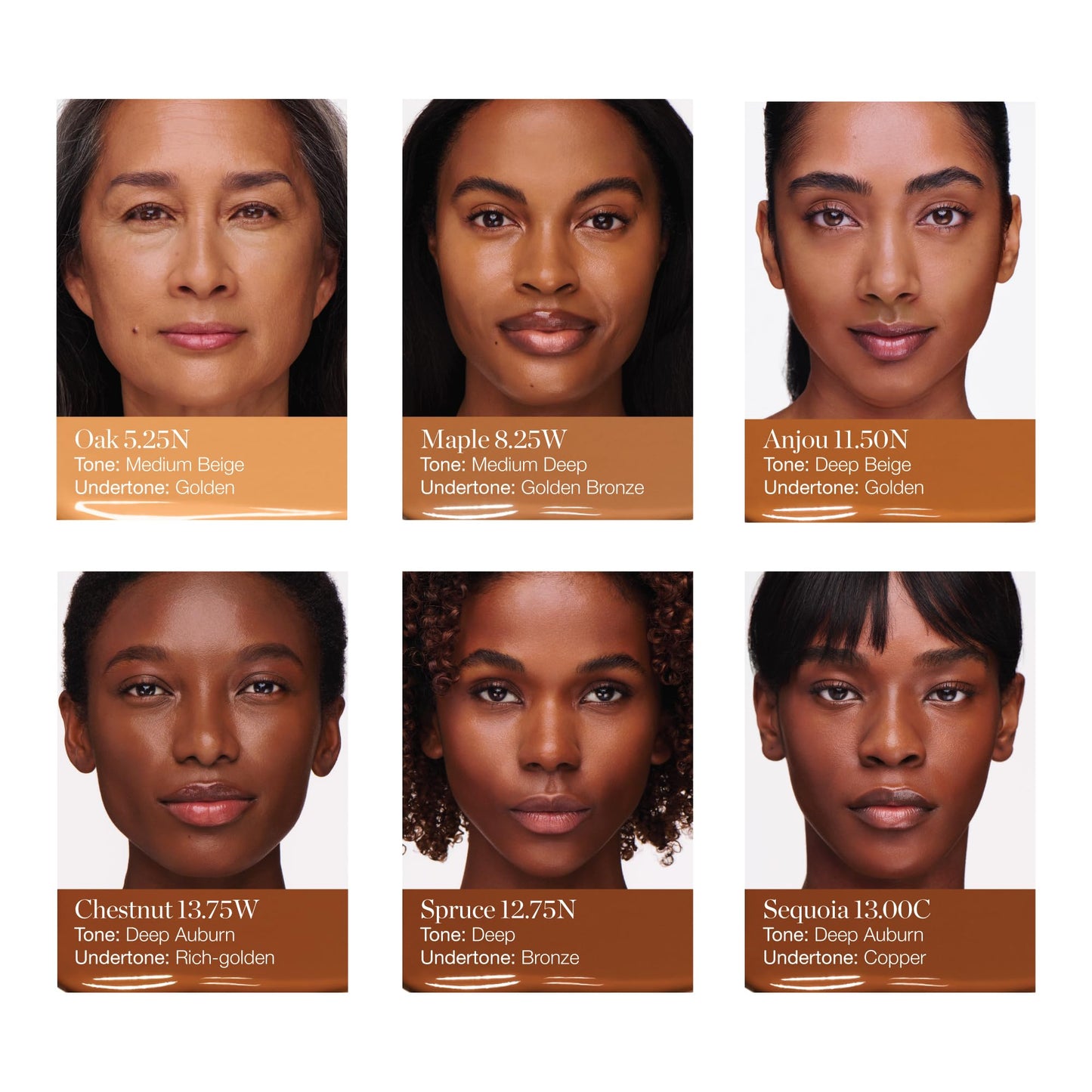 Ogee Complexion Perfecting Tinted Moisturizer For Face (Chestnut 13.75W - Deep Auburn, Rich-Golden Undertones) - Lightweight Tinted Serum with Vitamin C & Jojoba Oil - Certified Organic & Made in USA