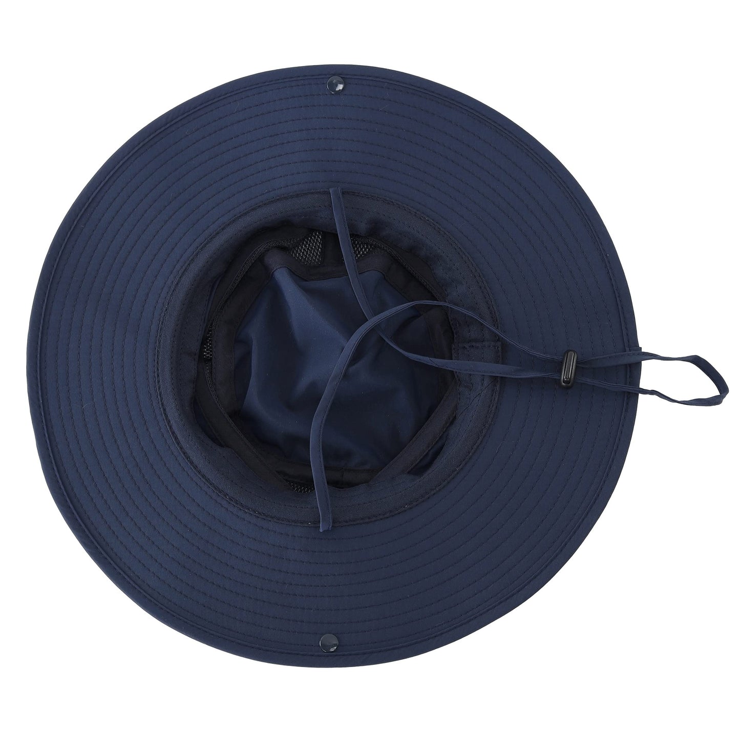 Connectyle Outdoor Mesh Sun Hat Wide Brim Sun Protection Hat Summer Fishing Hunting Hiking Gardenig Hat Navy Blue