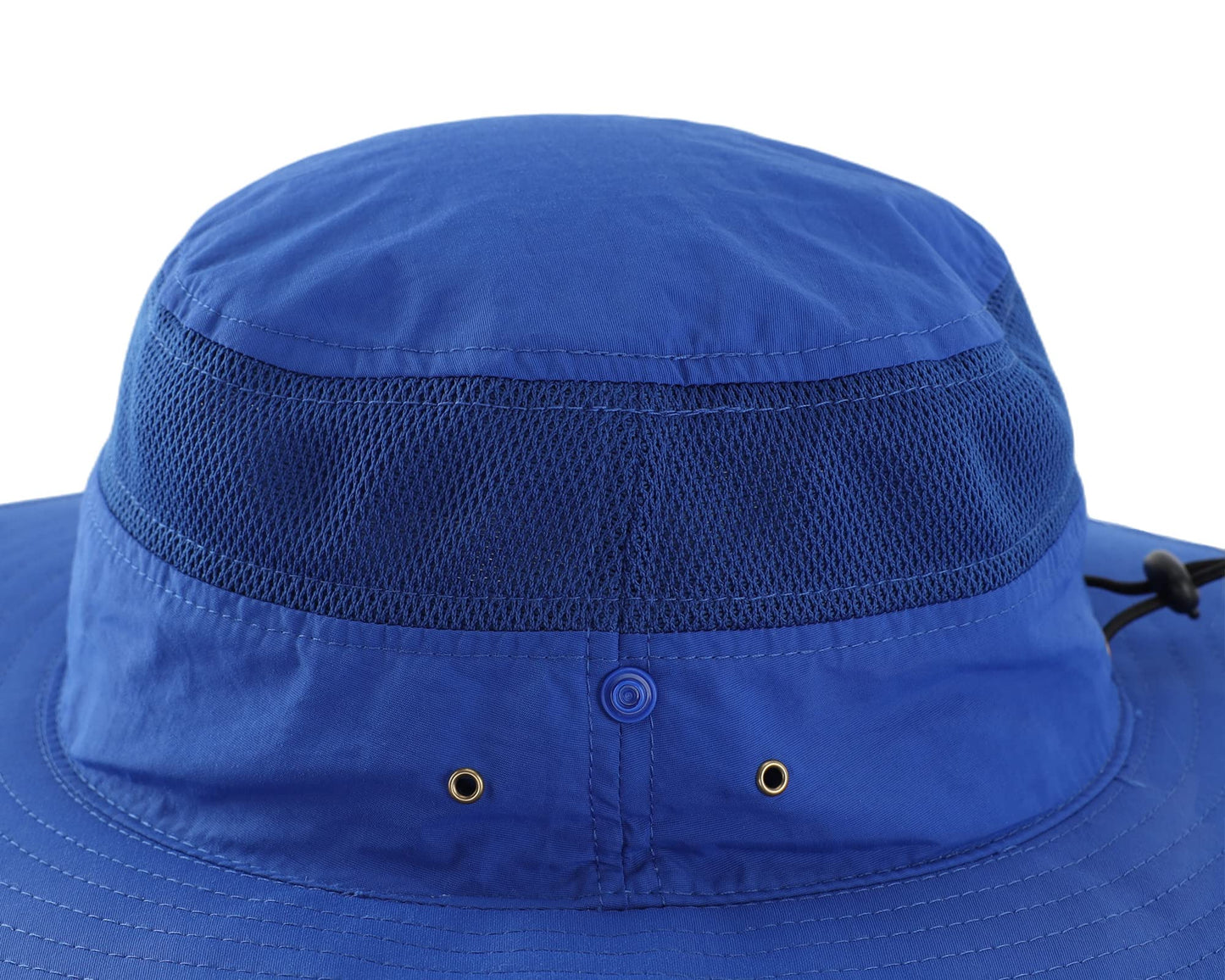 Connectyle Outdoor Mesh Sun Hat Wide Brim UV Sun Protection Hat Fishing Hiking Hat (Royal Blue)