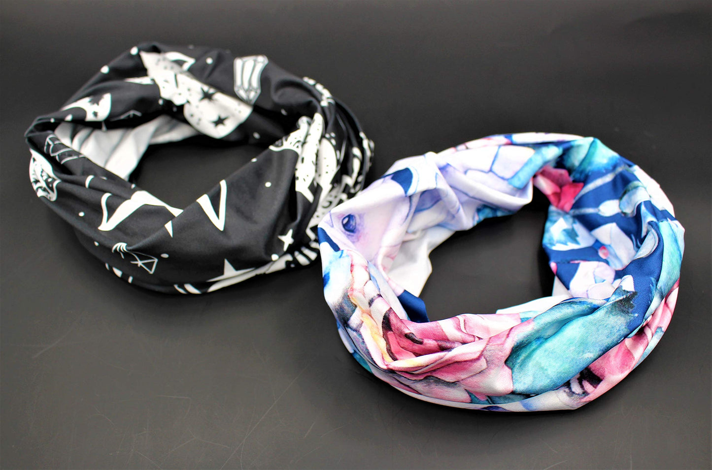 Real Sic Neck Gaiter/Balaclava/Magic Scarf Headband Face Mask Protection (Halloween Cats)