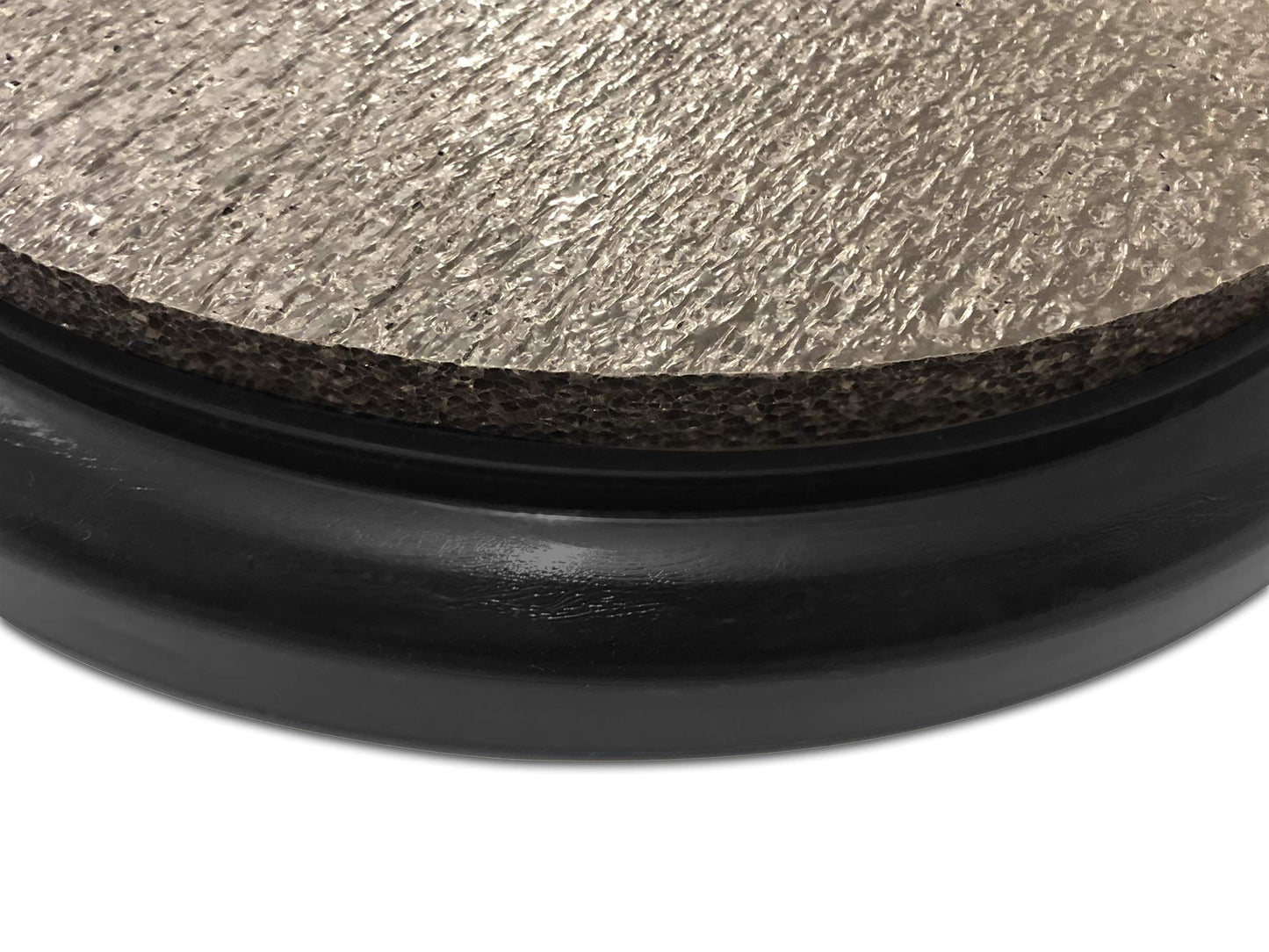 Black Padded 5 Gallon Bucket lid seat by Bucket Lidz