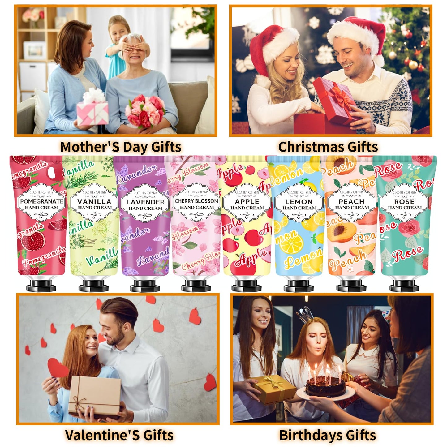 86 Pack Hand Cream Bulk Gifts,Easter Basket Stuffers for Teens,Mothers Day Gifts for Mom,Teacher Appreciation Gifts,Natural Travel Size Hand Lotion for Dry Cracked Hands,Nurses Week Gifts for Women