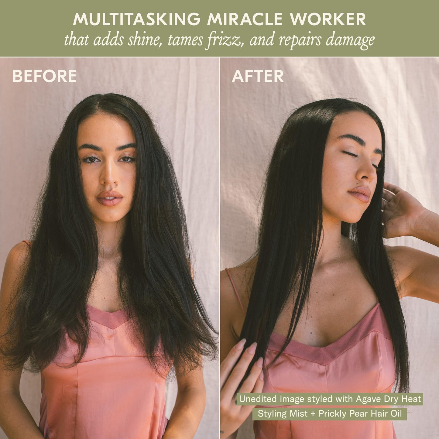 DAE Prickly Pear Hair Oil - Smooths Frizz, Hydrates, Prevents Breakage, Detangles, & Adds Shine (0.6 oz)