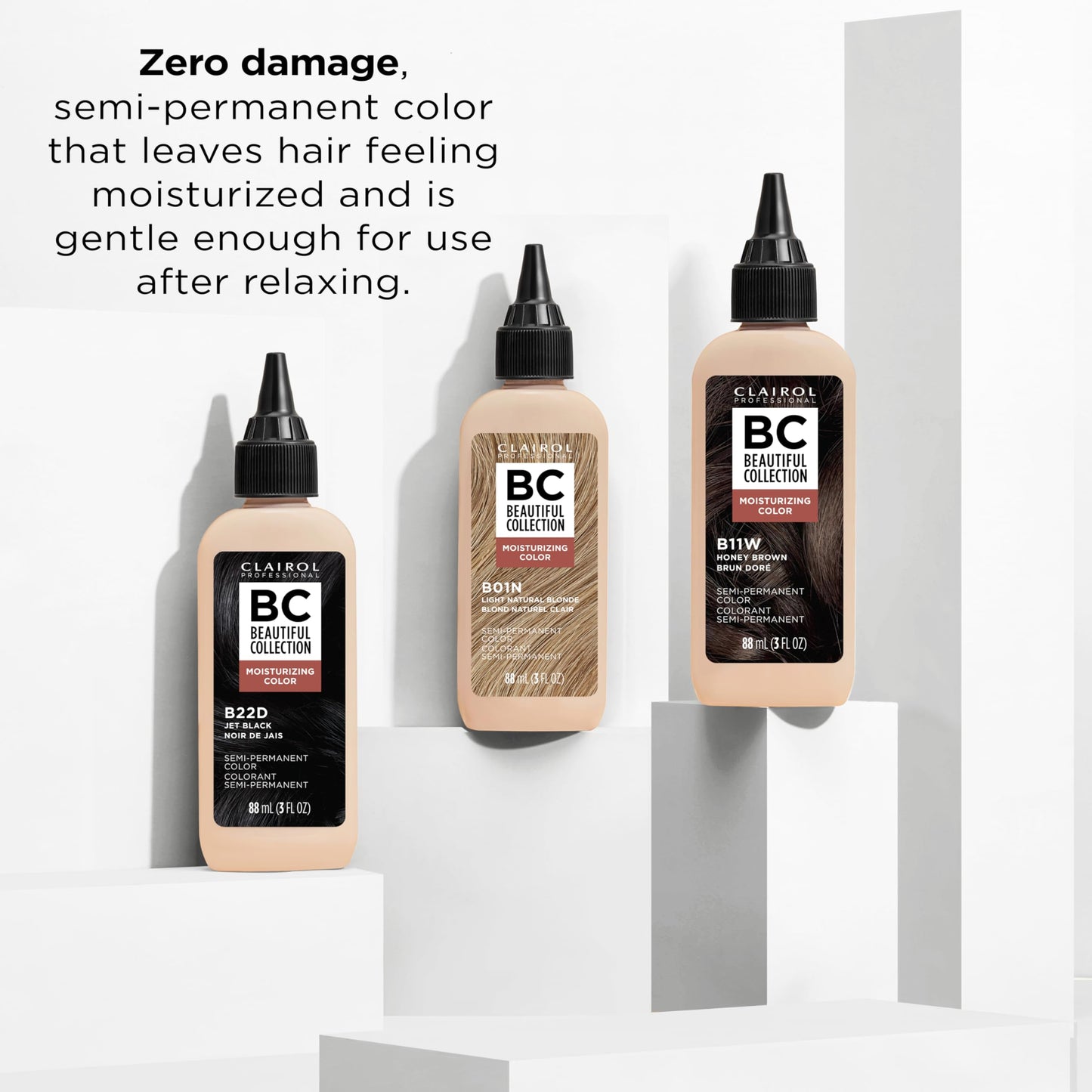 Clairol Professional Beautiful Collection Hair Color, 20D Black, 3 oz. - Packaging May Vary