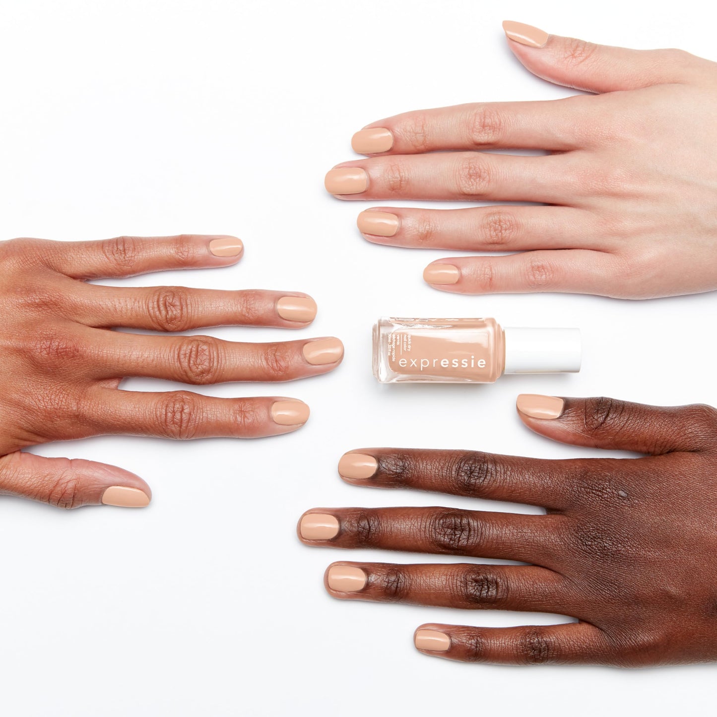 essie Expressie Nail Polish, Quick-Dry Neutral Nail Polish, Power Moves, Vegan, Take A Breakdance, 0.33 fl oz