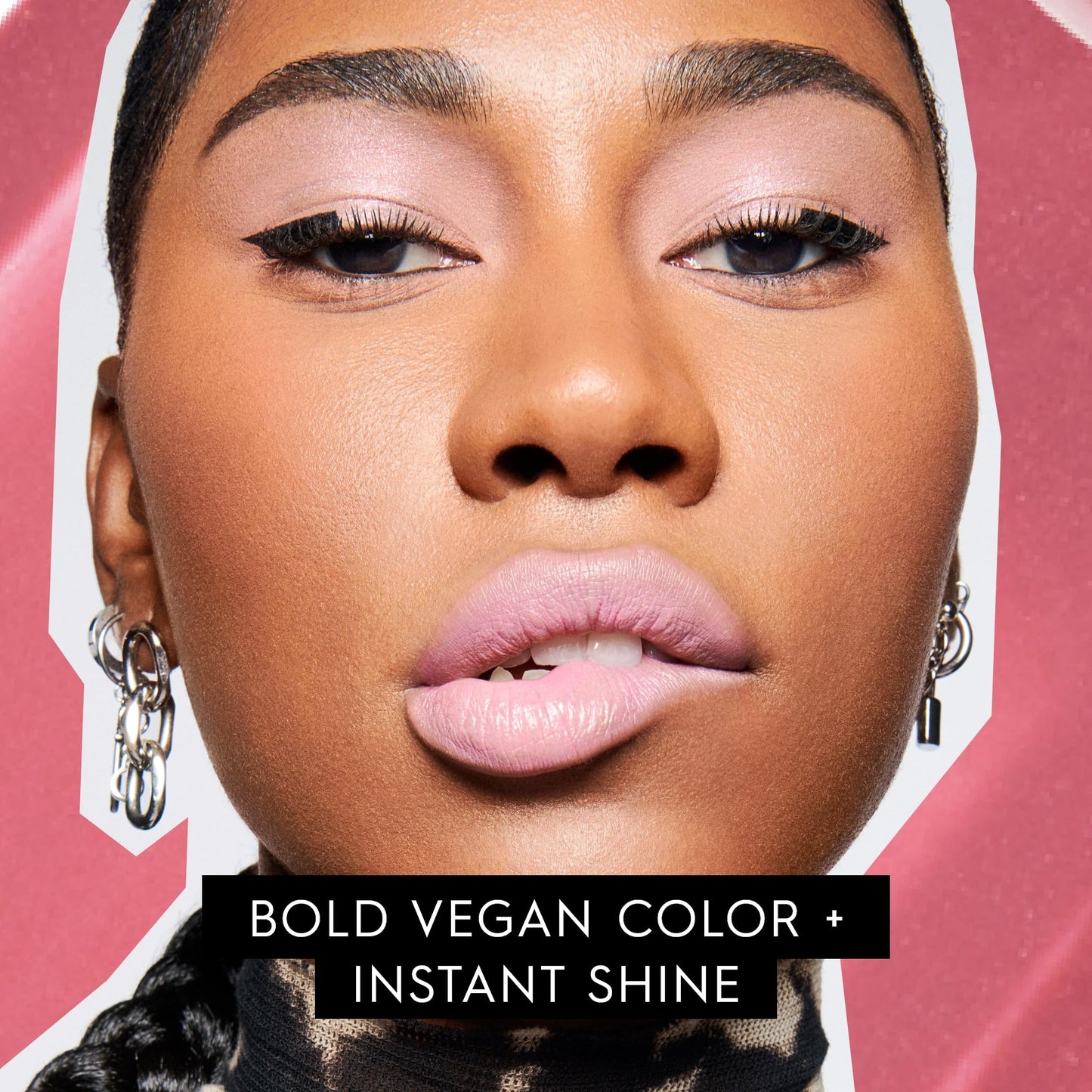 Urban Decay Vice Lip Bond Glossy Longwear Liquid Lipstick (Cuffed Up - Light Bubblegum Pink), Transfer-proof, Smudge-proof, Up to 16HR Wear, Vegan, Cruelty-free - 0.14 fl oz