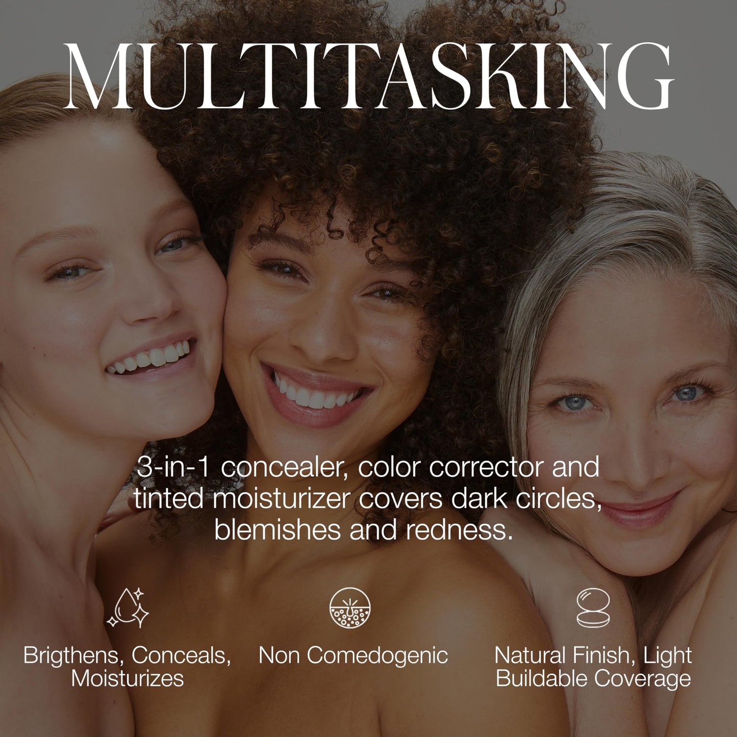 RMS Beauty UnCoverup Concealer - Cream Concealer, Dark Circles Under Eye Concealer for Mature Skin, Makeup Concealer Full Coverage Hydrating Concealer