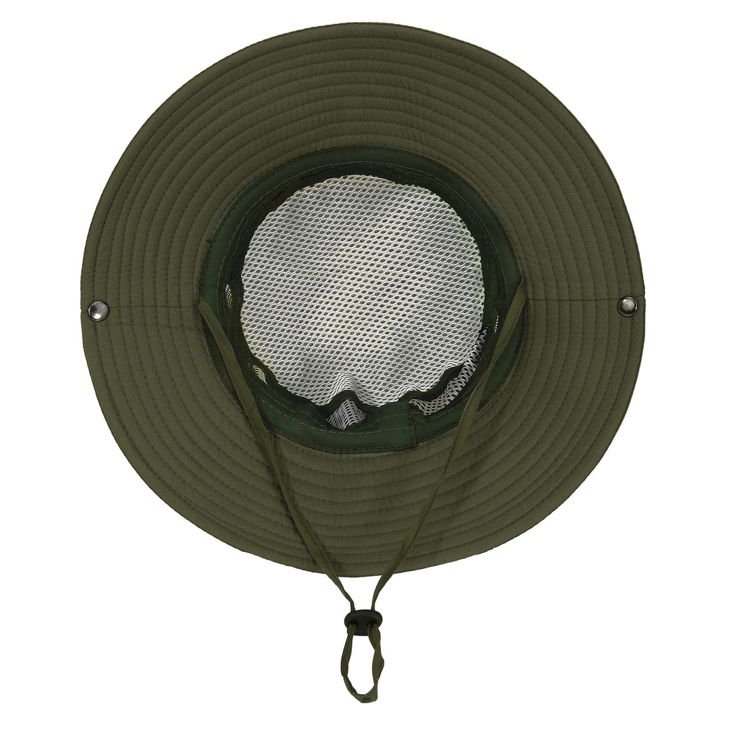 Century Star Outdoor Kids Sun Hat Boys Sun Hat Girls Beach Hat UPF 50+ Kids Bucket Hat Wide Brim Kids Fishing Safari Hat Army Green 5-13T
