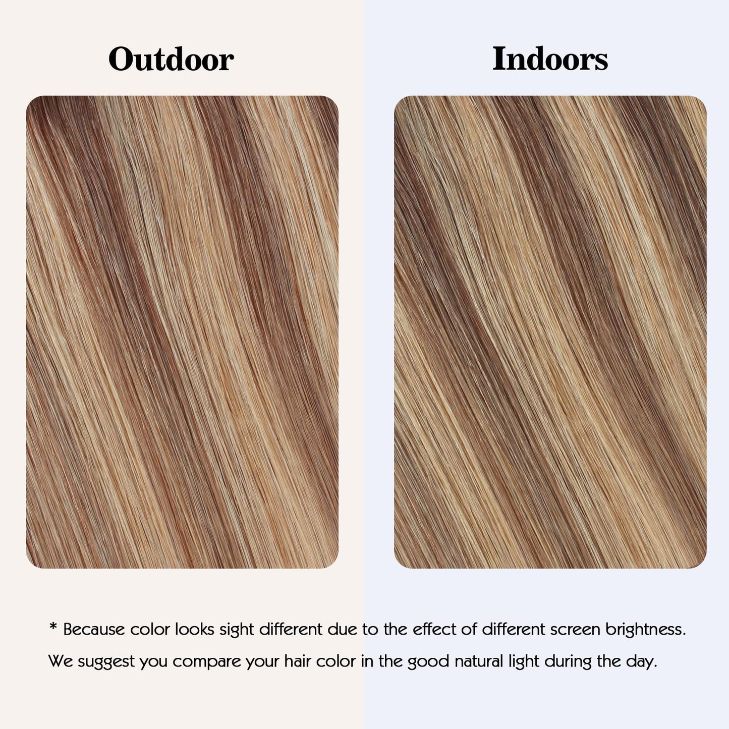 Sassina Invisible Wire Hair Extensions Real Human Hair with Transparent Wire Adjustable Size Secure Clips Natural Straight Secret Miracle Hairpiece, Highlight P6-12 12 Inch 70 Gram