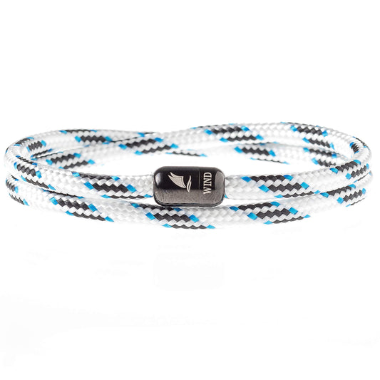 Wind Passion - Paracord Mens Bracelet - Bracelet for Women - Rope Bracelet String With Magnetic Clasp - Wrist Surfer Bracelet - Handmade Surfer Magnetic Bracelets - Sturdy & Waterproof