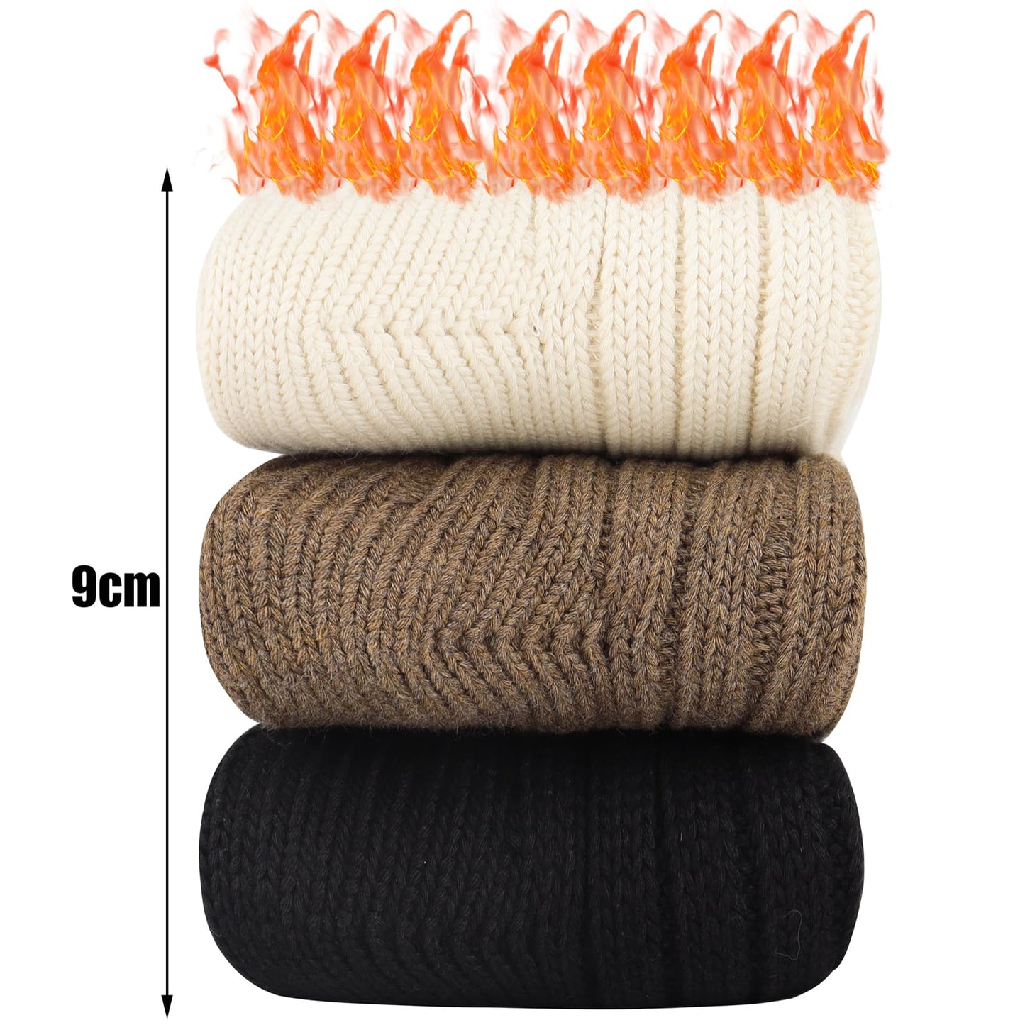 Belloxis Alpaca Socks Women Wool Socks for Women Thermal Socks Winter Socks Warm Socks Cozy Socks Thick Socks Women Socket Set Boot Socks Birthday Gifts for Women