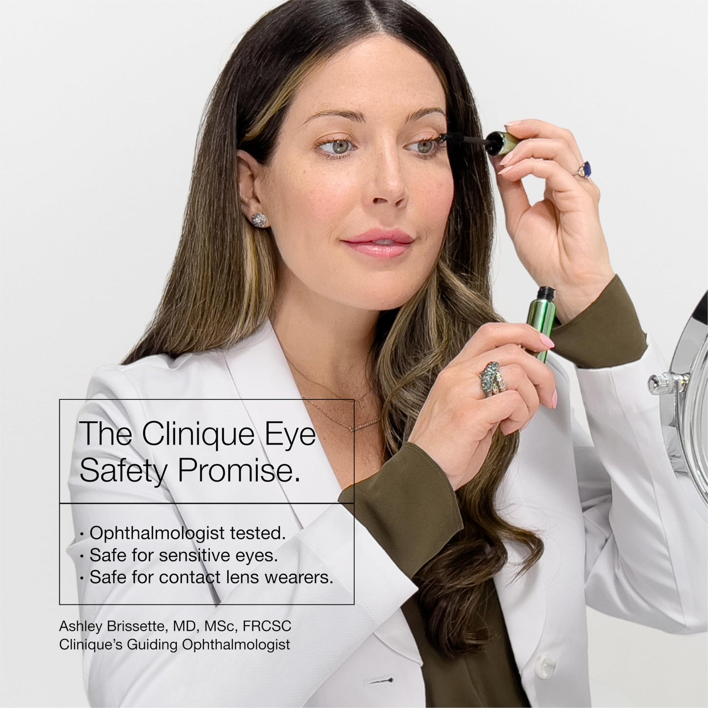 Clinique All About Shadow Quad | Long Lasting, Crease + Fade Resistant + Safe For Sensitive Eyes, On Safari, 0.05 Ounce