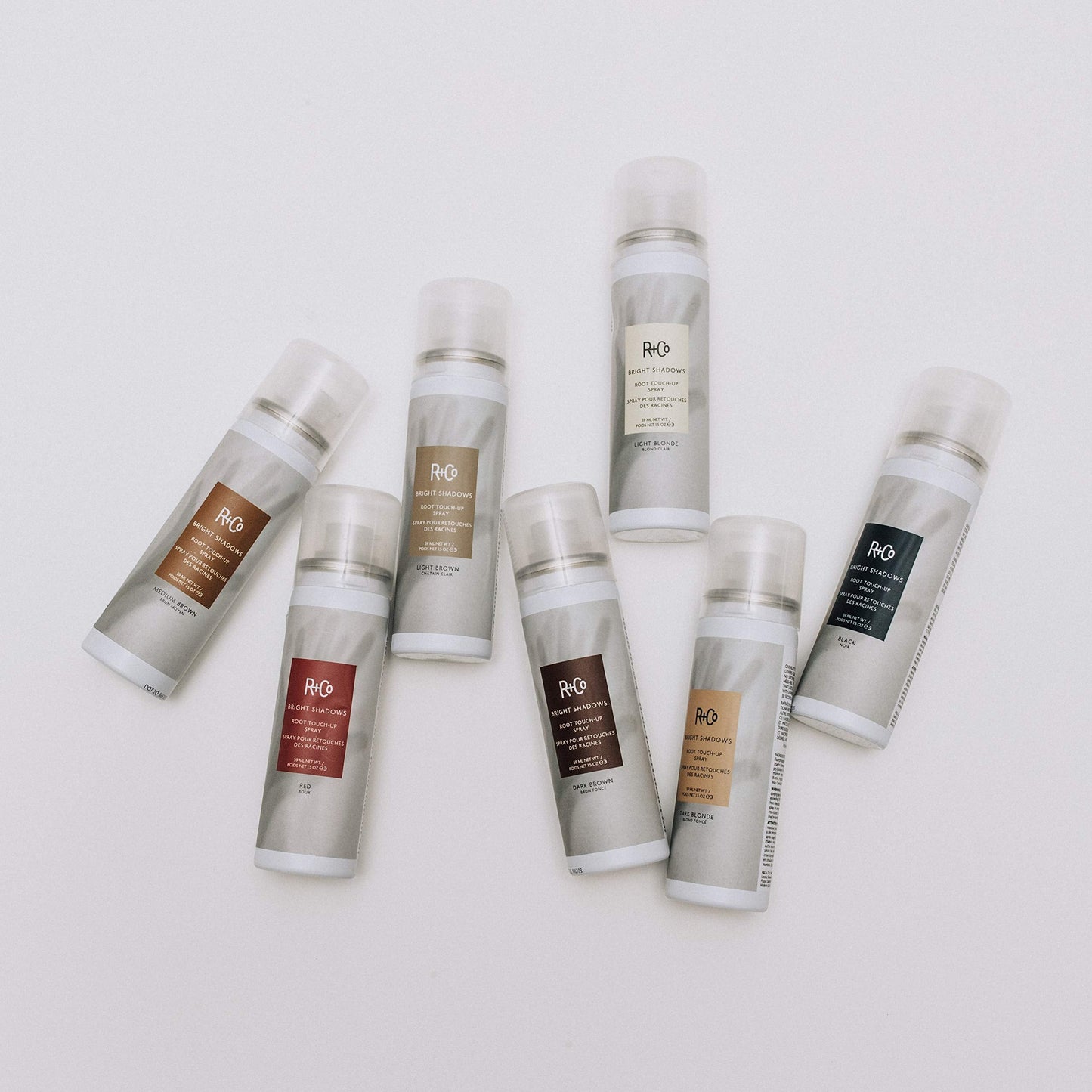 R+Co BRIGHT SHADOWS Root Touch-Up Spray Dark Blonde 59 ml / 1.5 oz