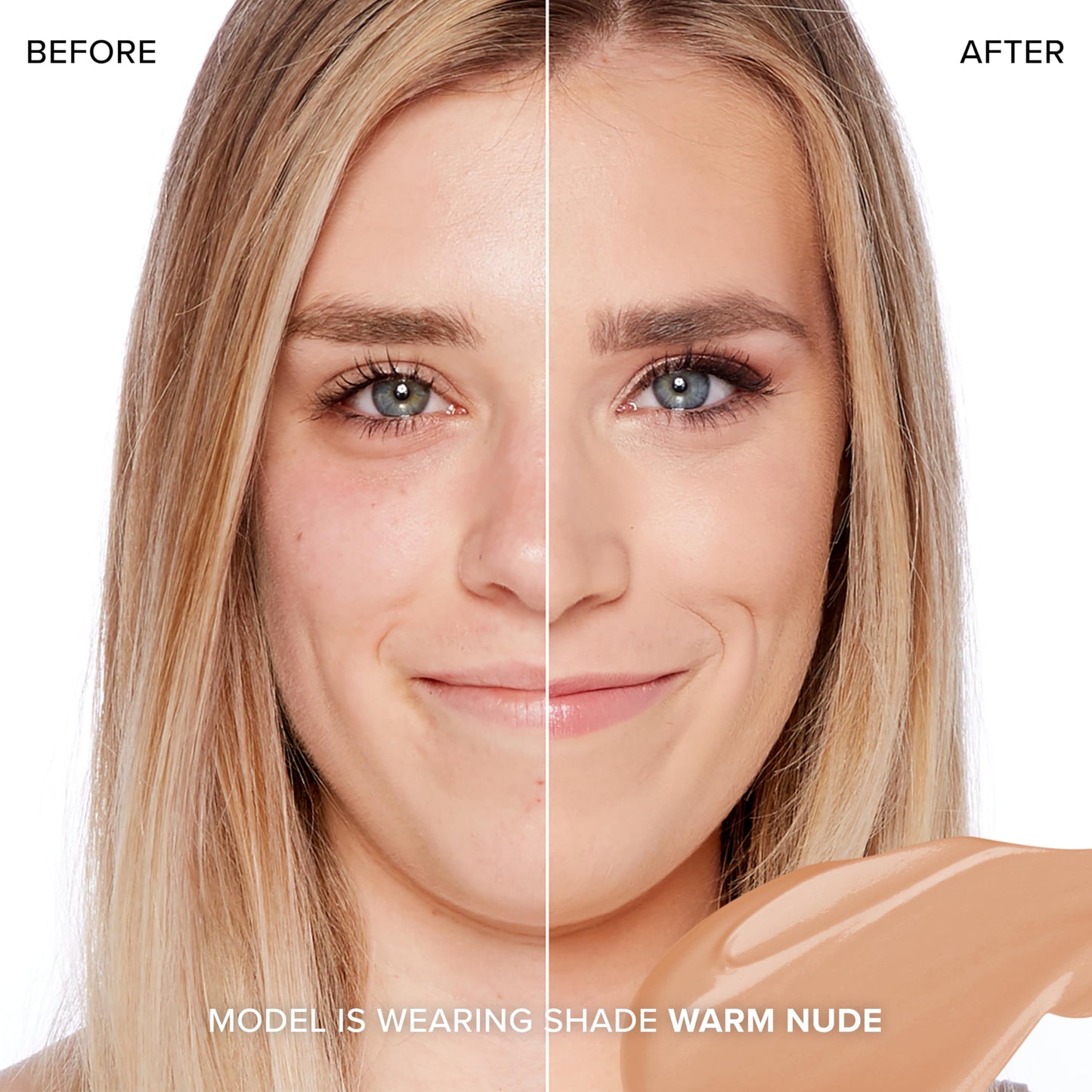 Too Faced Born This Way Natural Finish Longwear Liquid Foundation | Medium-To-Full Coverage | Hydrating + Oil Free, 1 Fl Oz, Warm Nude