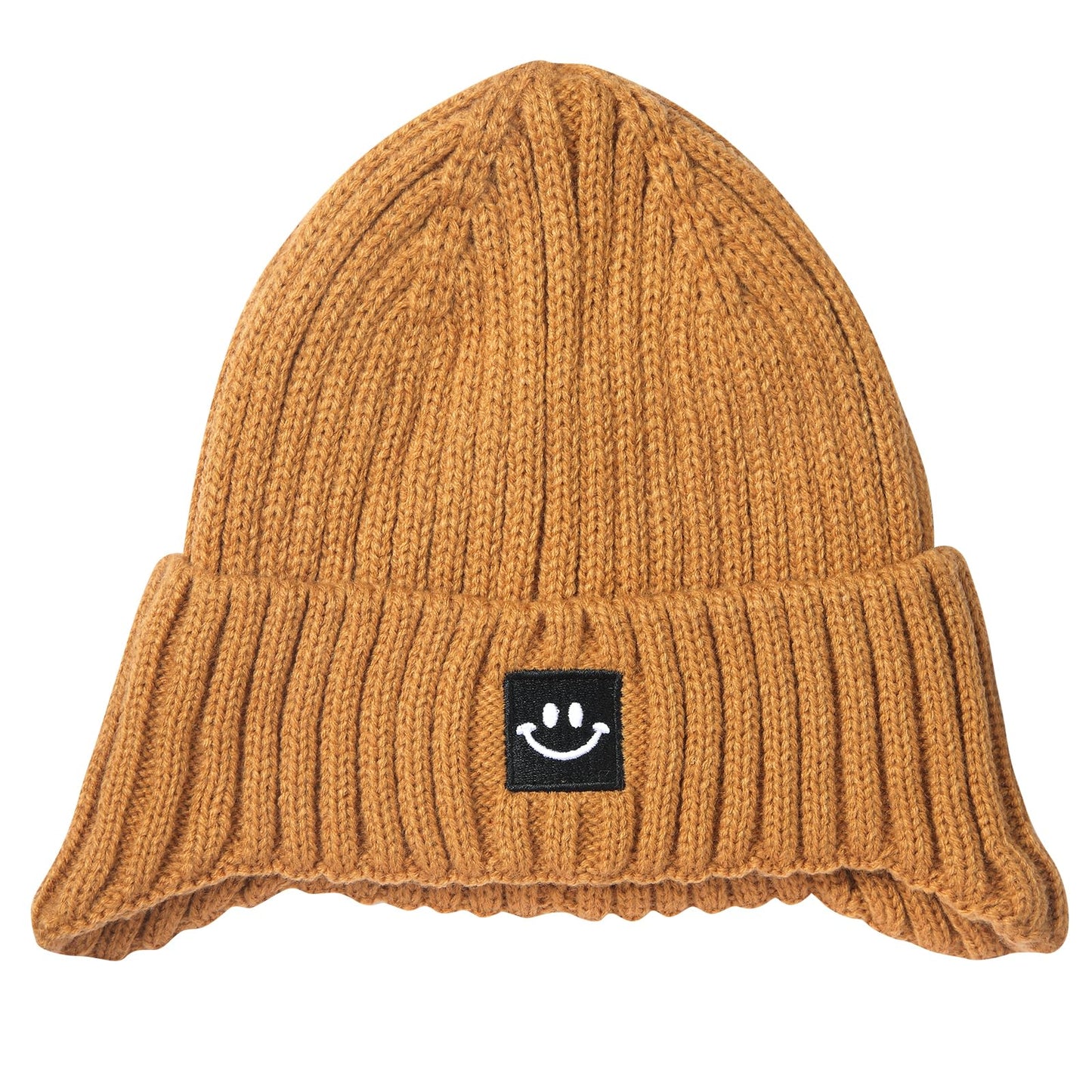 MaxNova Knit Winter Infant Hats 3-8 Years Camel