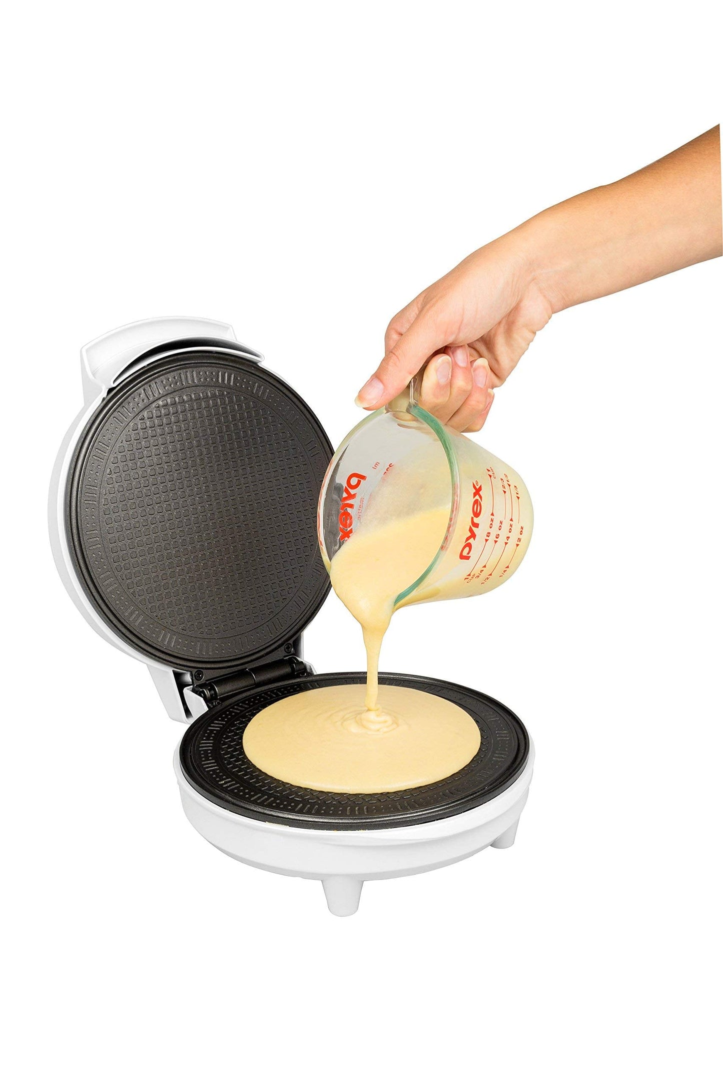 Waffle Cone and Bowl Maker for Homemade Ice Cream Cones- Includes Shaper Roller & Bowl Press- Electric Nonstick Waffler Iron Machine for Sundaes or DIY Dessert, Summer BBQ Gift Treat for Kids Adults