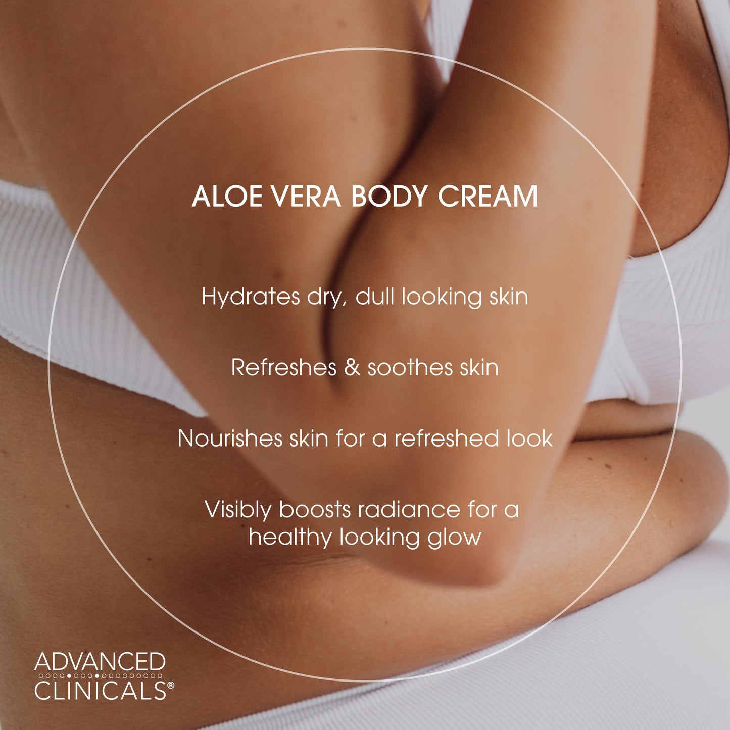 Advanced Clinicals Aloe Vera Lotion Sun Burn Recovery Cream | After Sun Body Lotion W/Vitamin C + Hyaluronic Acid | Sun Damaged Skin Repair Moisturizing Cream | Skin Care Products, Large 16 Oz, 2PC