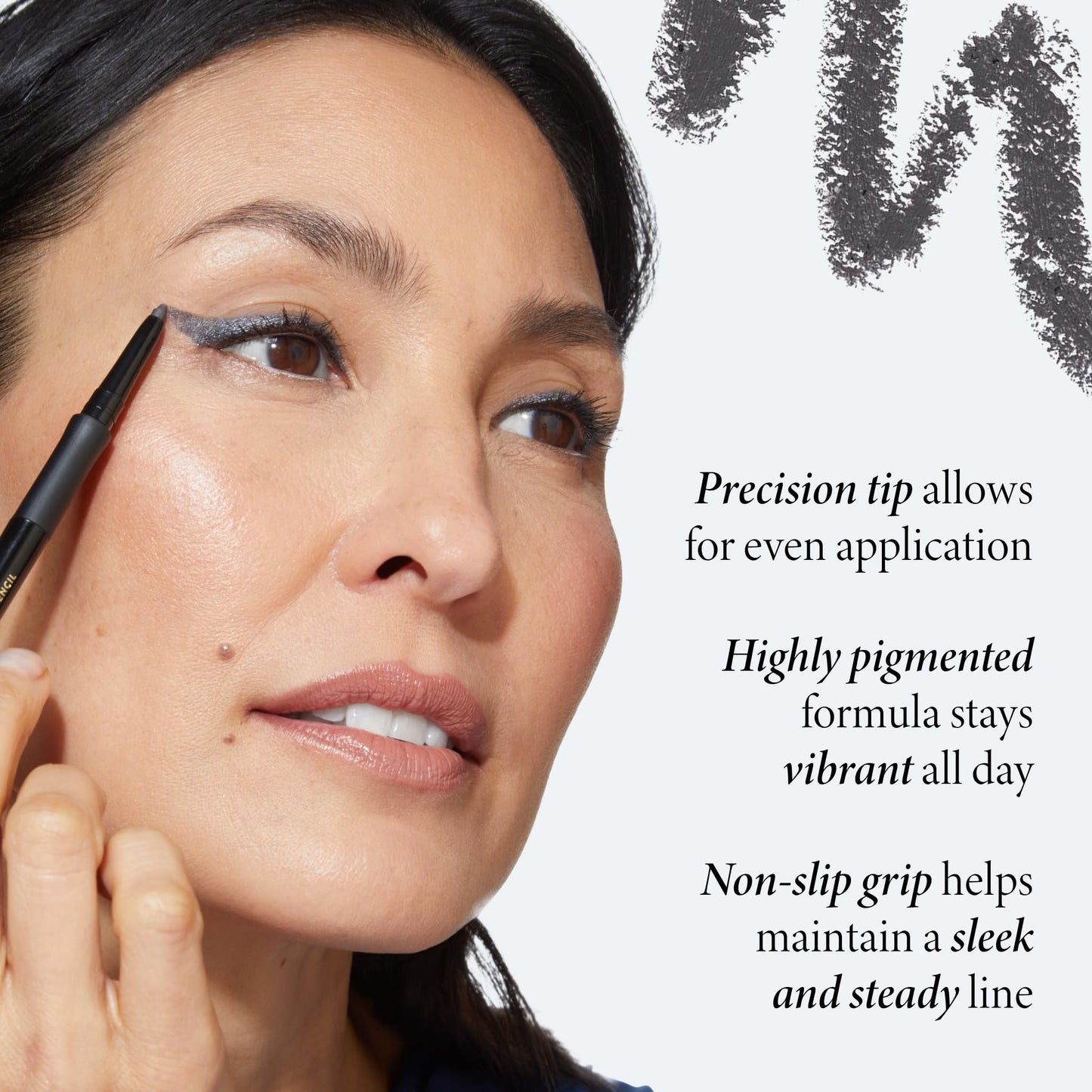 LAURA GELLER NEW YORK INKcredible Gel Eyeliner - Brown Eyed Girl - Waterproof Smudge-proof Eyeliner Pencil - Built in Sharpener