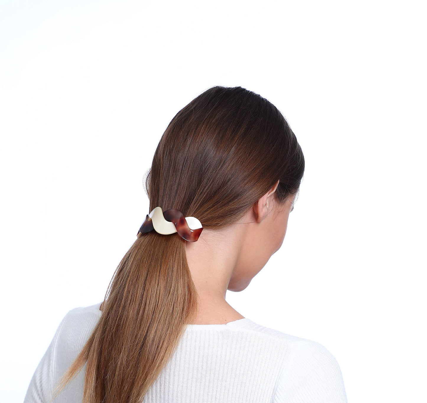 Mistofu Hair Clips (3 Count) - Large Hair Barrettes for Thick Hair - 3pcs Elegant French Barrettes Retro Hair Accessories for Women Daily Wear
