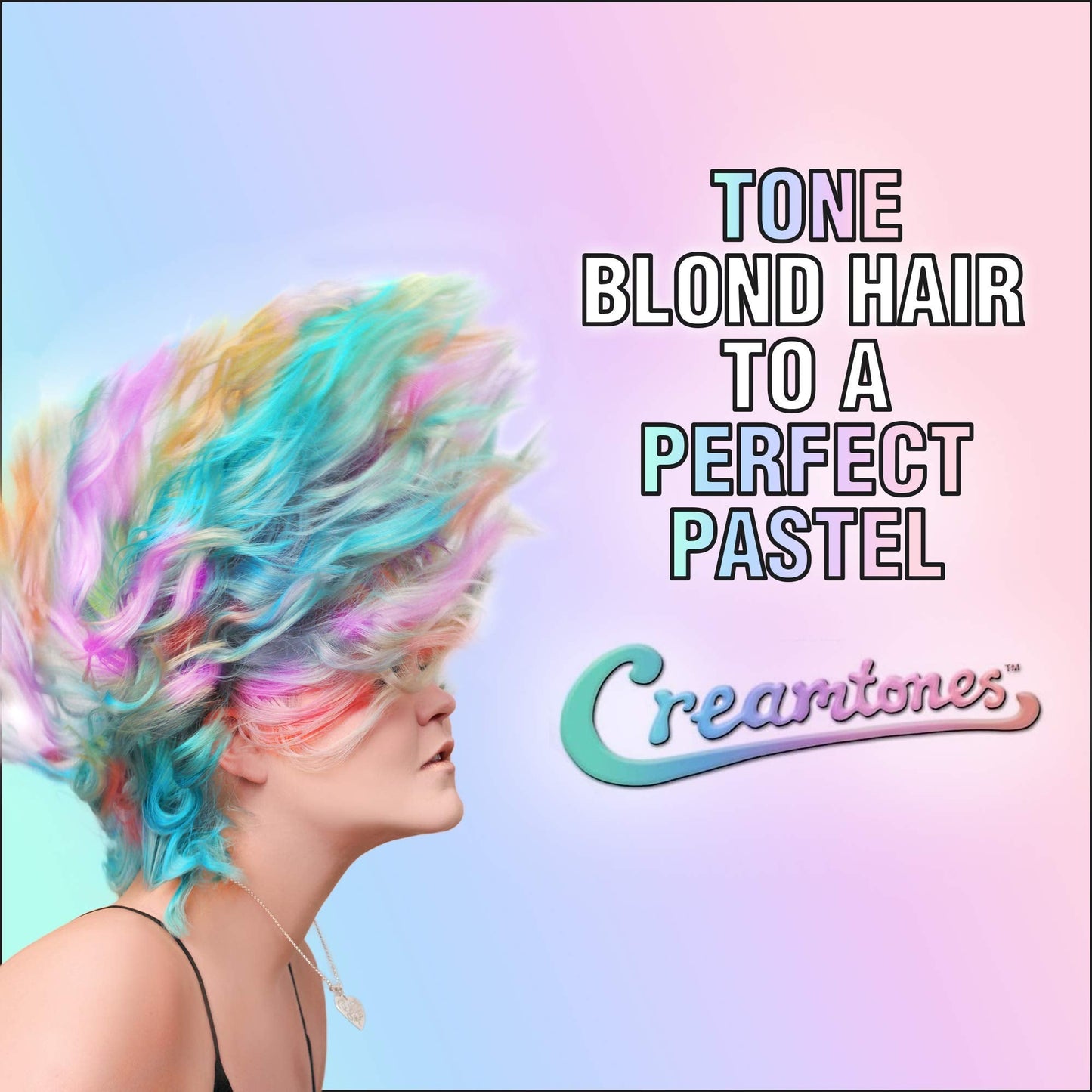 MANIC PANIC Fleurs Du Mal Pastel Pink Hair Dye - Creamtone - Semi-Permanent Pastel Pink Hair Color - Vegan, PPD & Ammonia-Free (4oz)