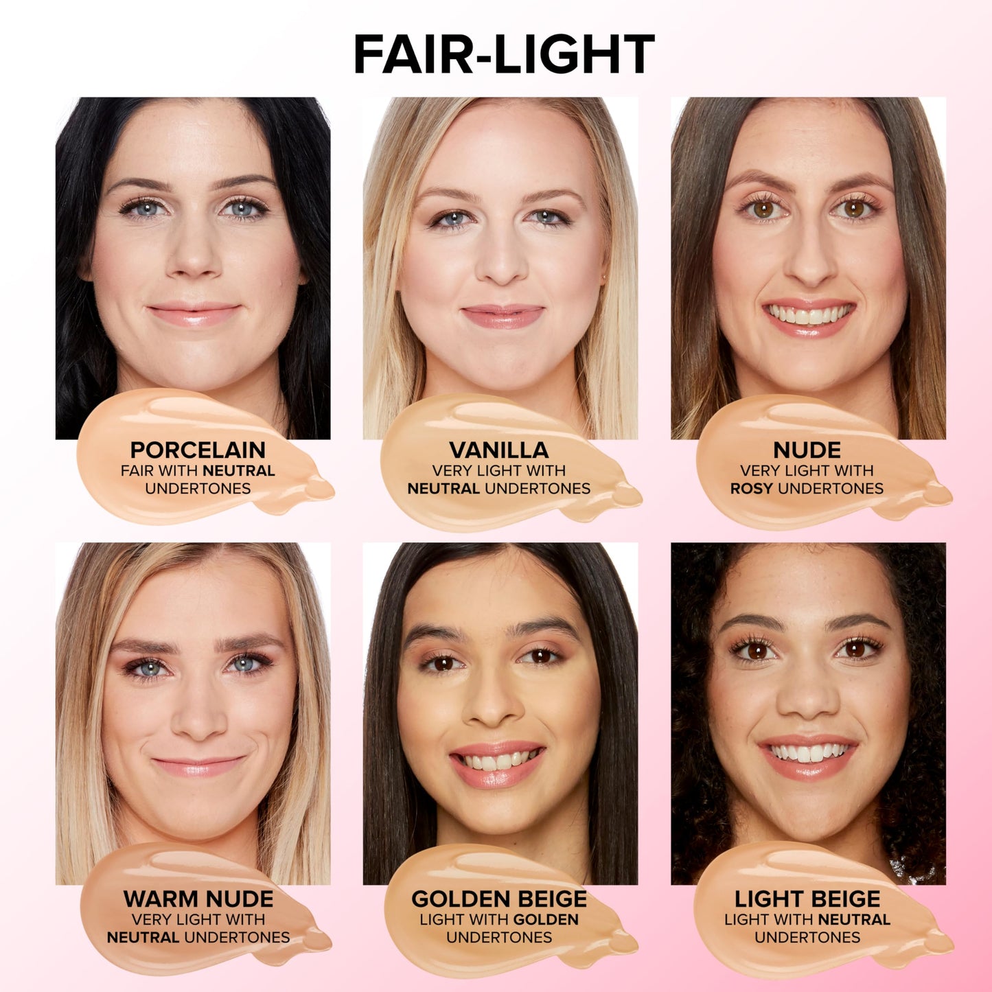 Too Faced Born This Way Natural Finish Longwear Liquid Foundation | Medium-To-Full Coverage | Hydrating + Oil Free, 1 Fl Oz, Warm Nude