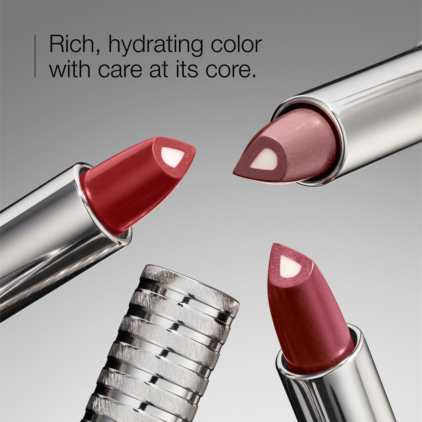 Clinique Dramatically Different Lipstick Shaping Lip Colour | Moisturizing + Hydrating, Silvery Moon, 1 Count