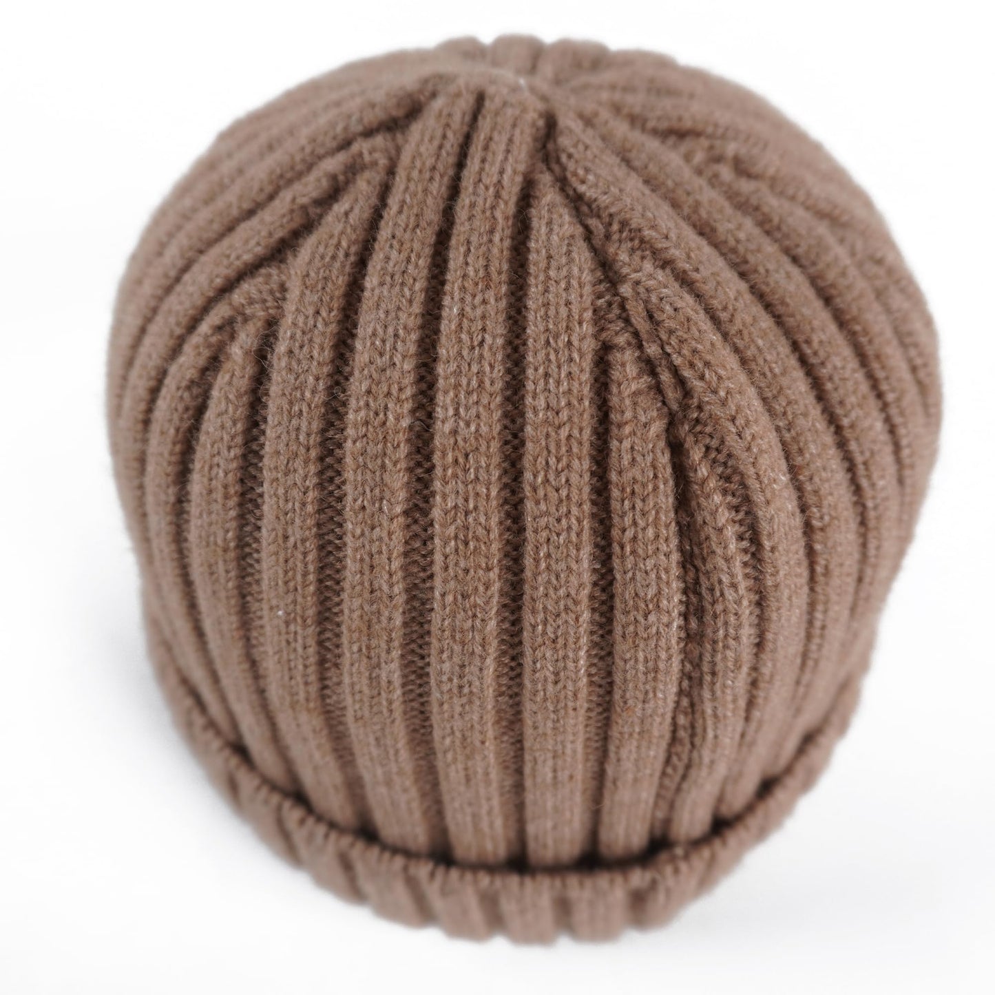 HOIROJEK Knit Beanie for Men Women Warm Thick Winter Hat Unisex Adult Khaki