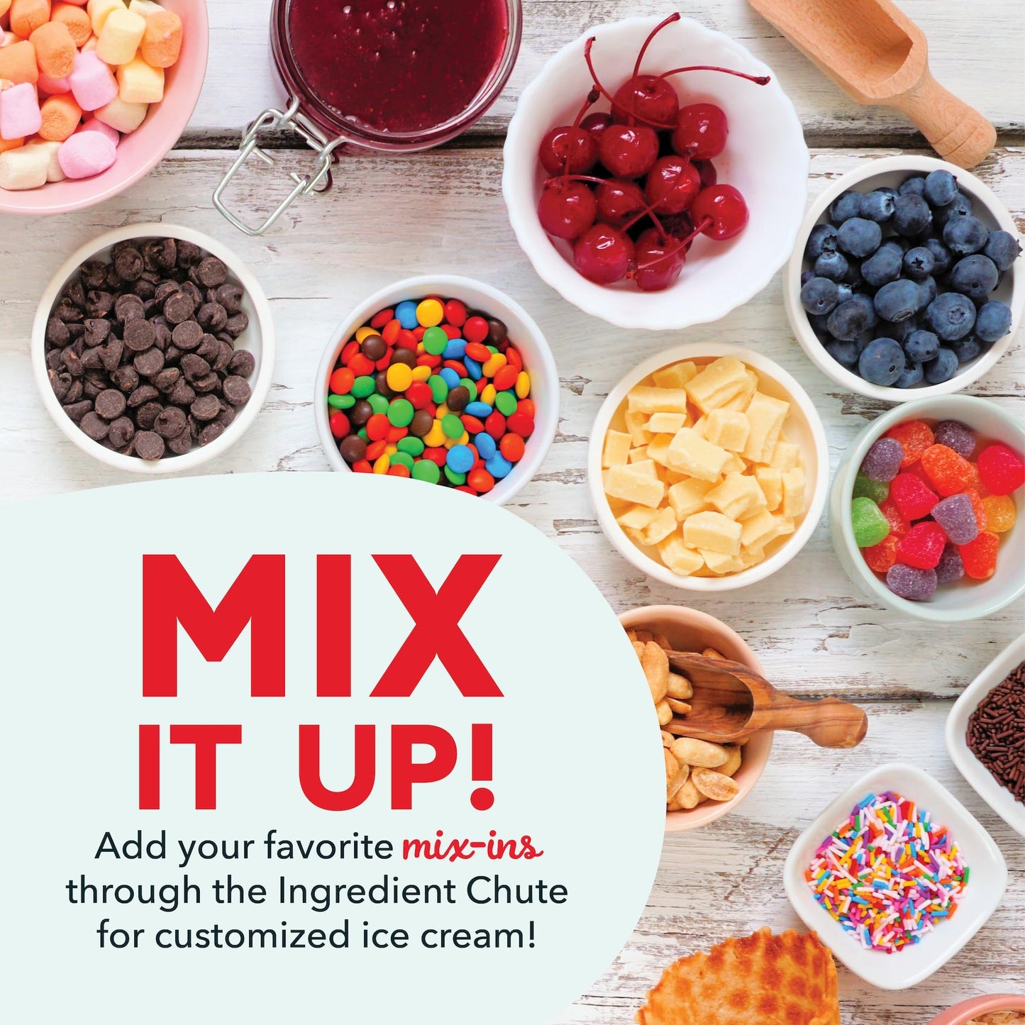 Dash Deluxe Gelato & Ice Cream Maker, 2qt - cream