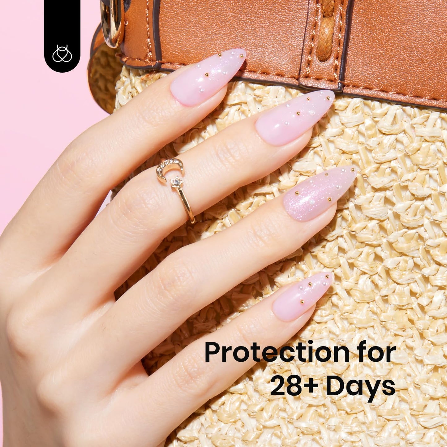 Beetles Color Base Gel Nail Polish, 6 Colors Nude Pink Gel Polish Set Neutral Base Coat 3 in 1 Builder Base for Nail Strengthener Soak Off Nail Art for Women