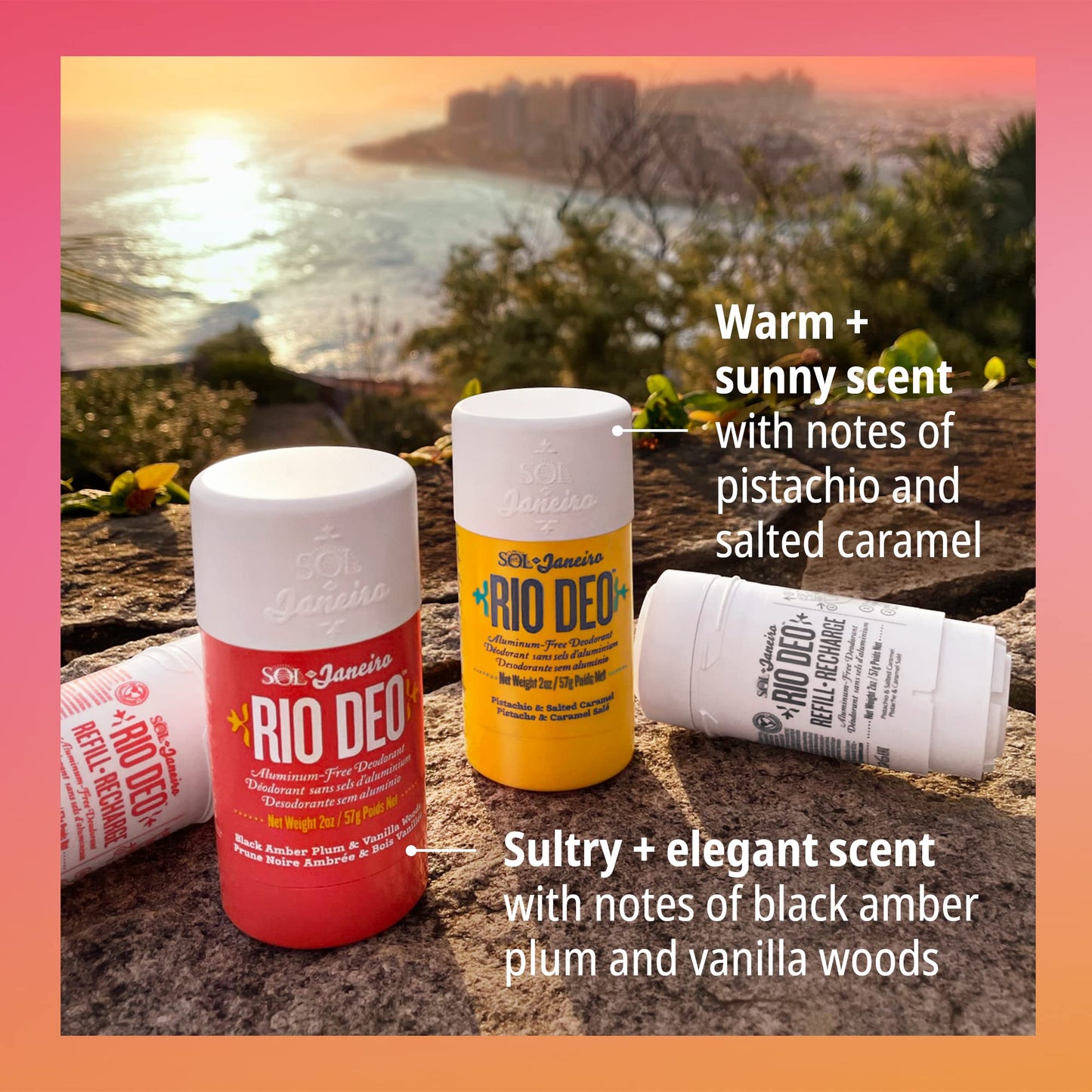 Sol de Janeiro Rio Deo Cheirosa '40 Deodorant Bar Refill Cartridge, Amber